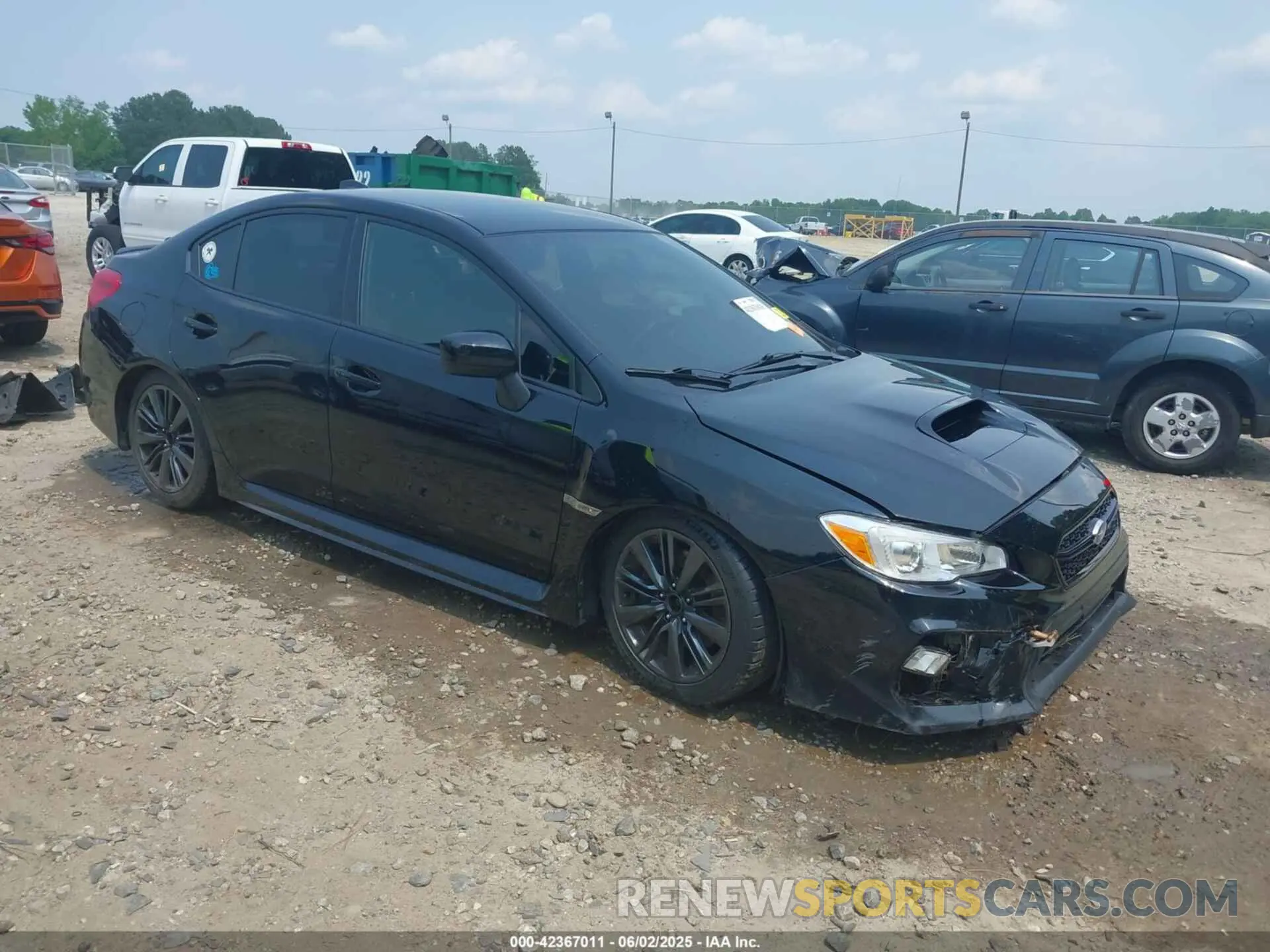 1 Photograph of a damaged car JF1VA1A61L9801439 SUBARU WRX 2020