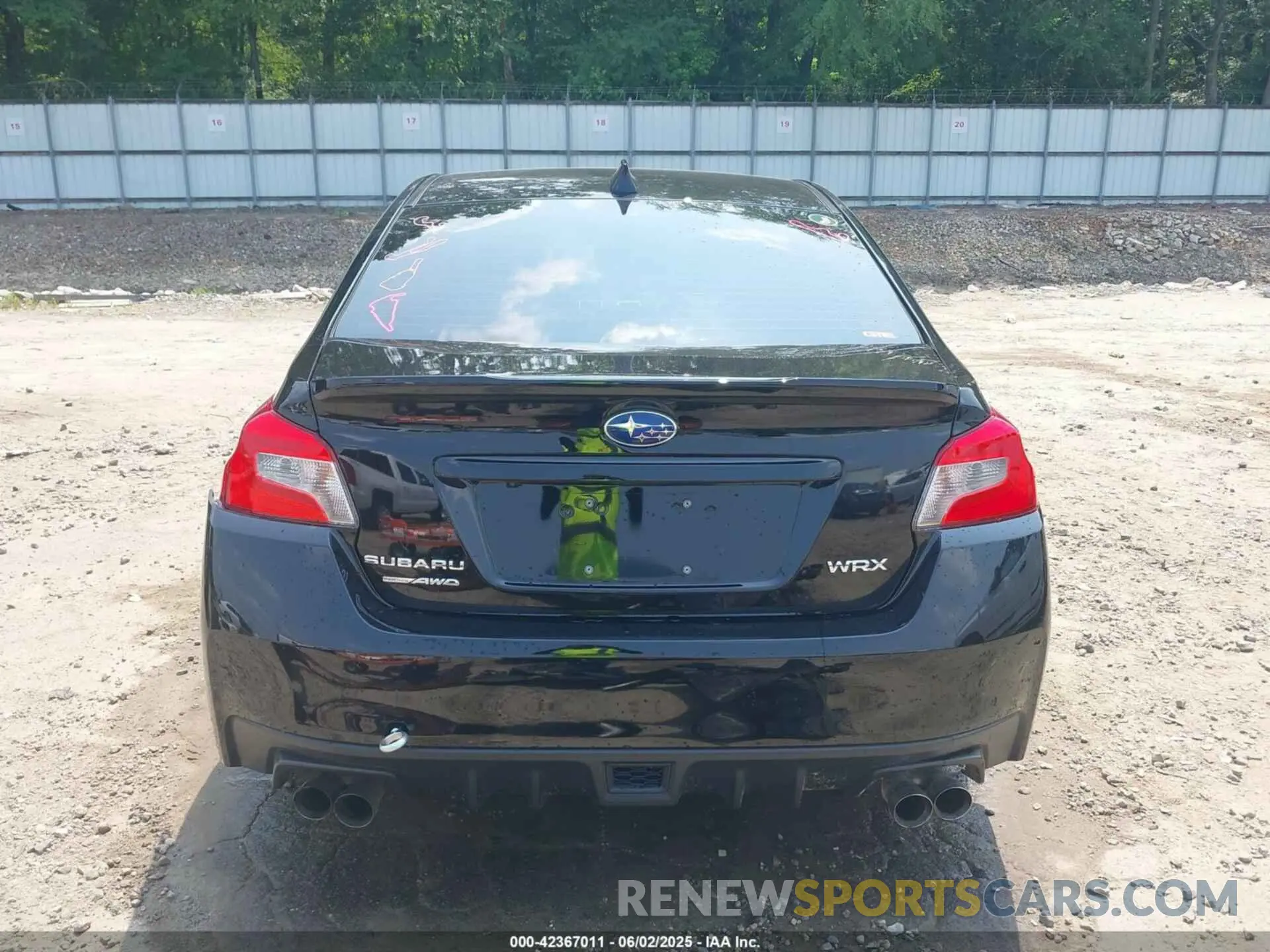 16 Photograph of a damaged car JF1VA1A61L9801439 SUBARU WRX 2020