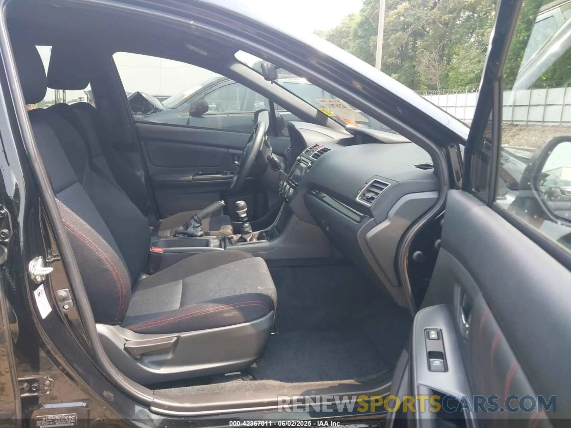 5 Photograph of a damaged car JF1VA1A61L9801439 SUBARU WRX 2020