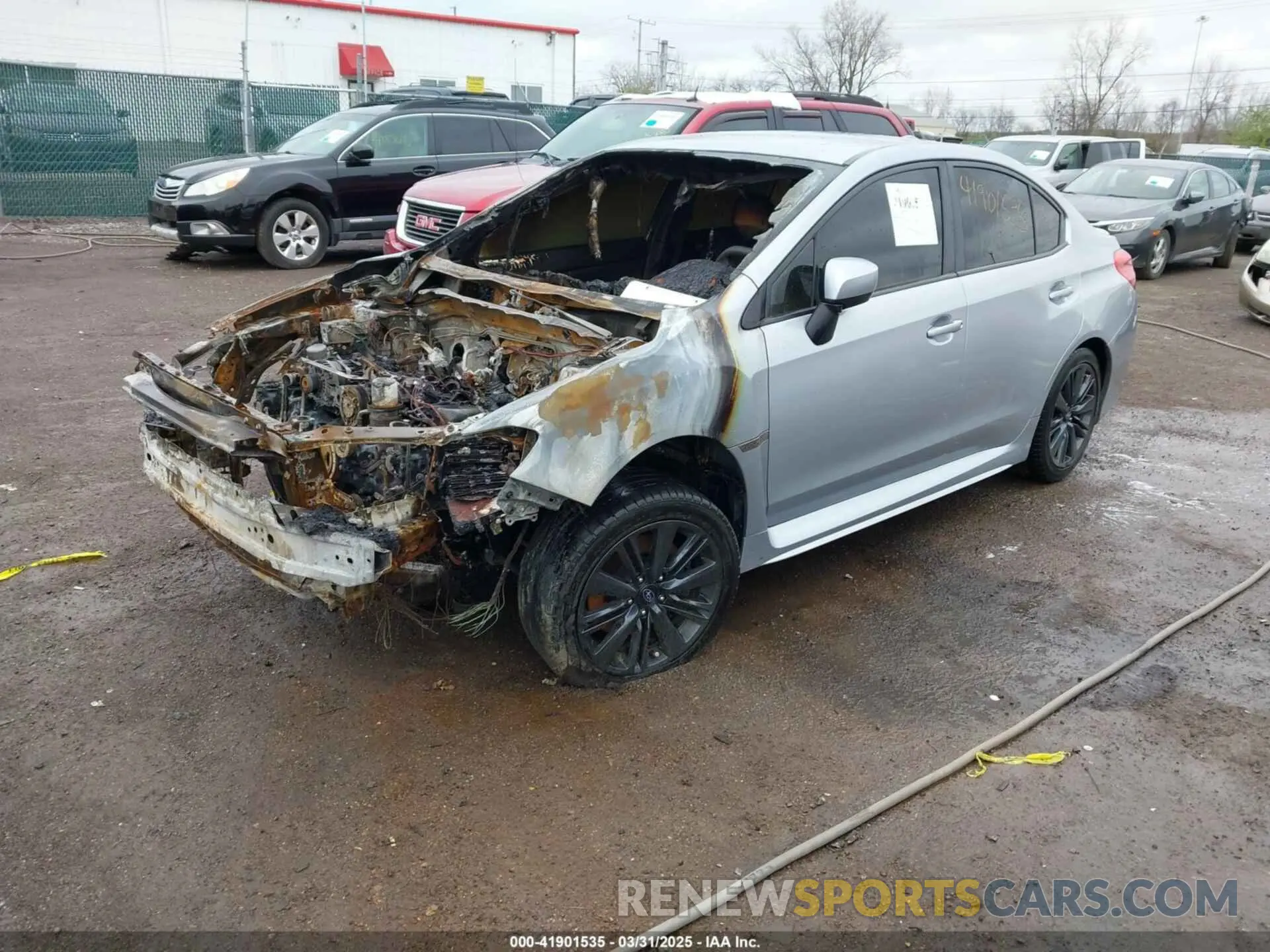 2 Photograph of a damaged car JF1VA1A61L9826244 SUBARU WRX 2020