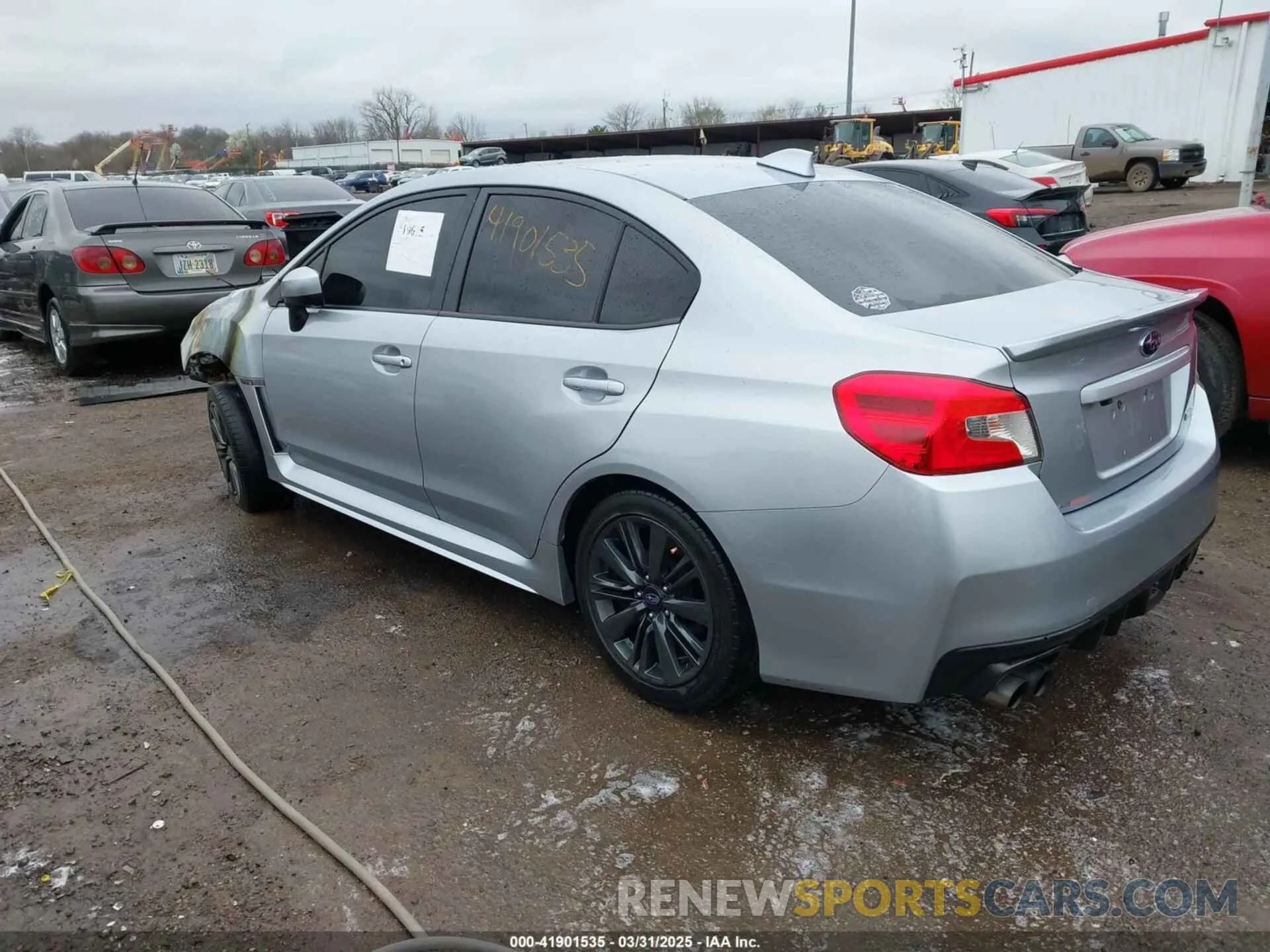 3 Photograph of a damaged car JF1VA1A61L9826244 SUBARU WRX 2020