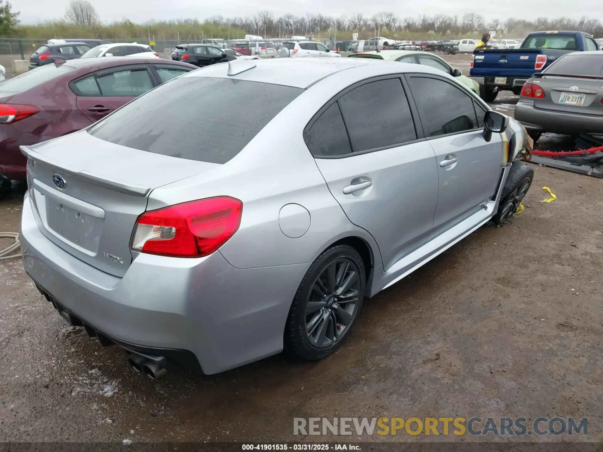 4 Photograph of a damaged car JF1VA1A61L9826244 SUBARU WRX 2020