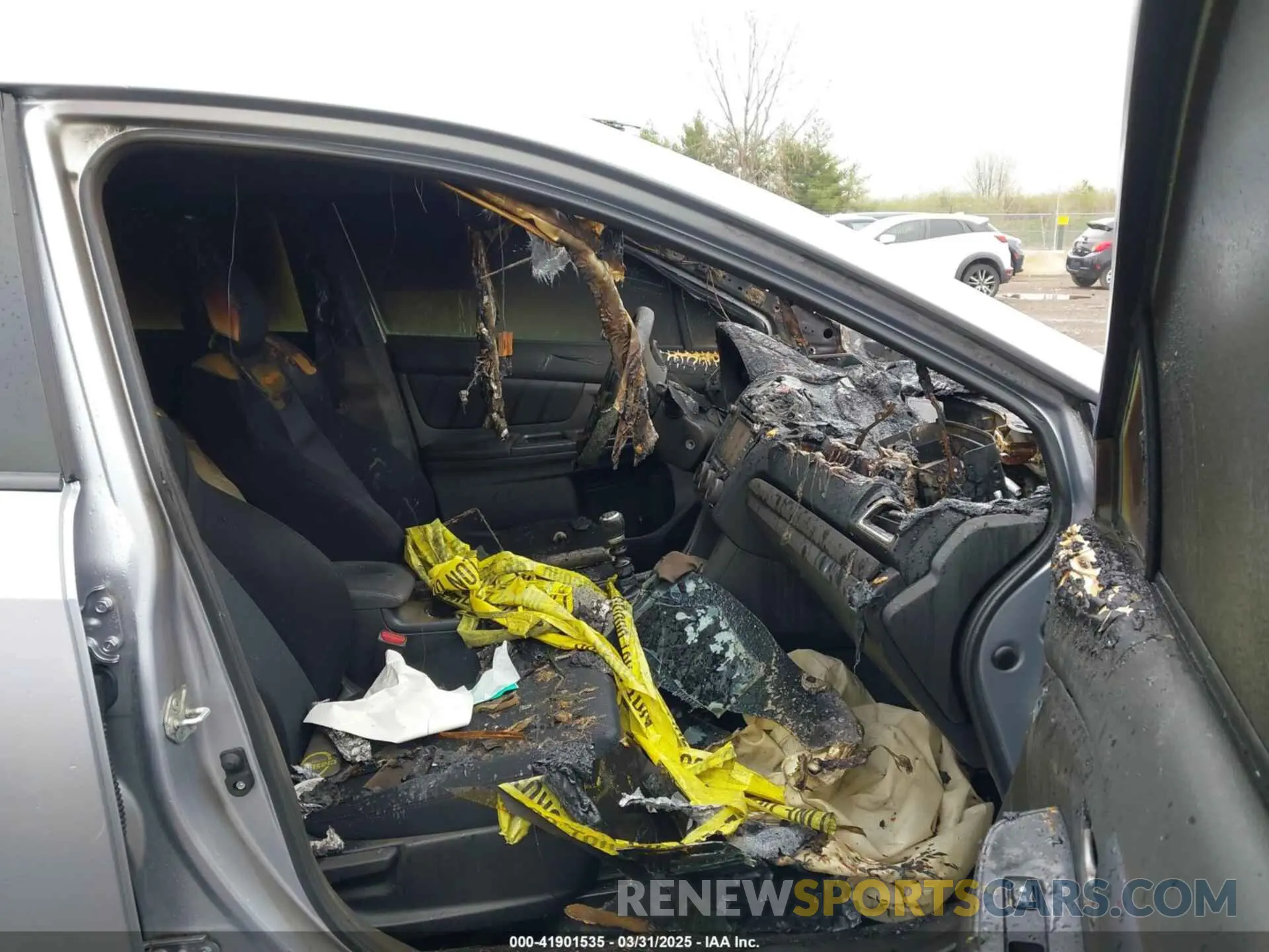 5 Photograph of a damaged car JF1VA1A61L9826244 SUBARU WRX 2020