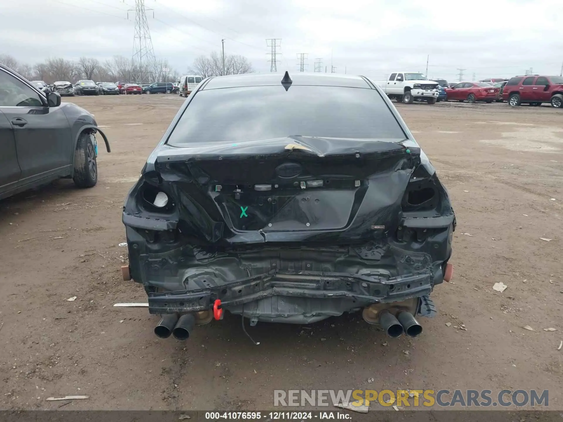 17 Photograph of a damaged car JF1VA1A62L9817004 SUBARU WRX 2020