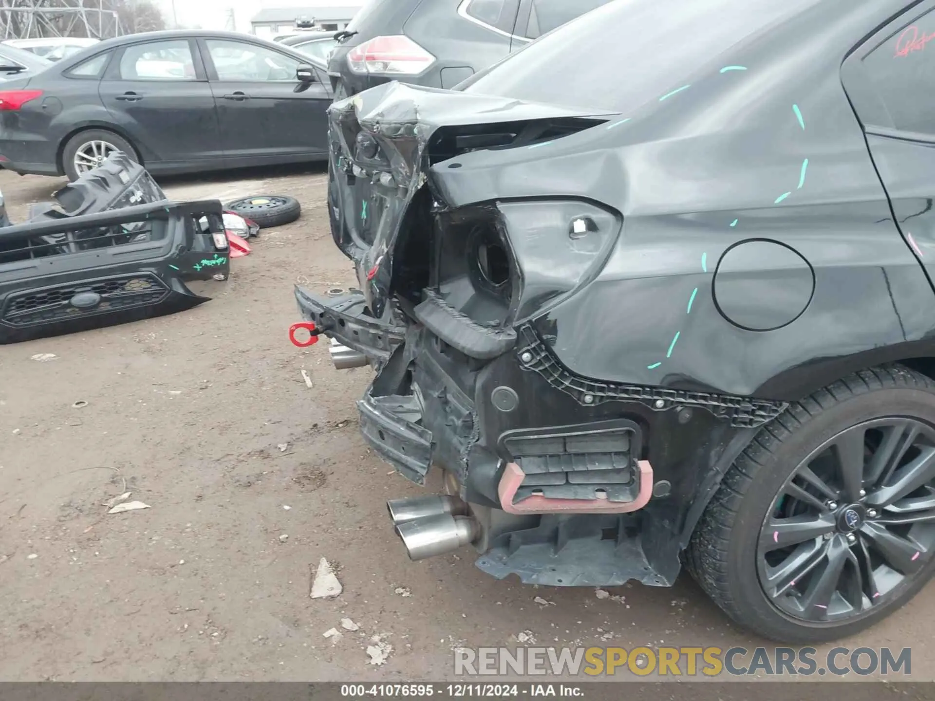 19 Photograph of a damaged car JF1VA1A62L9817004 SUBARU WRX 2020