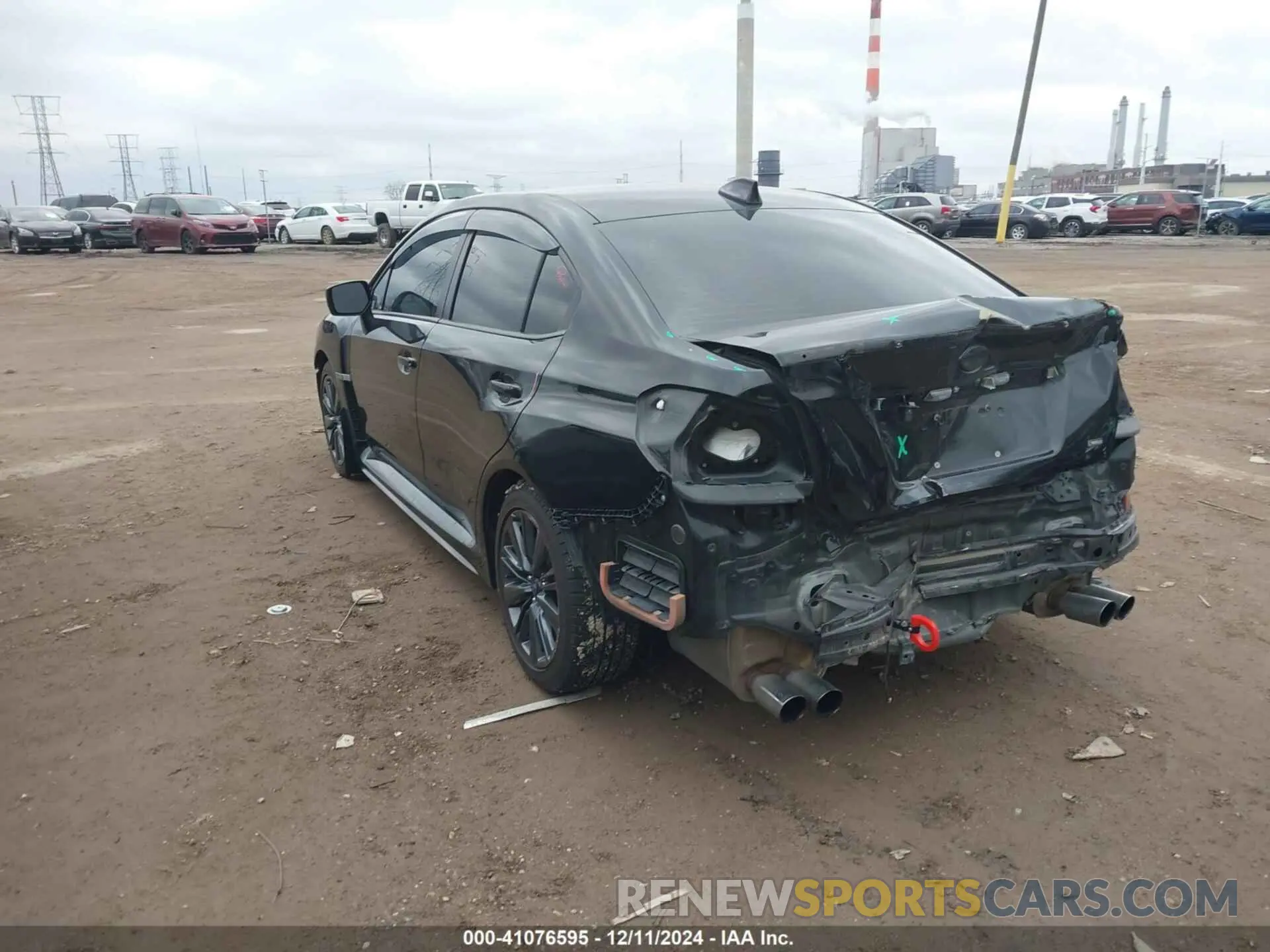3 Photograph of a damaged car JF1VA1A62L9817004 SUBARU WRX 2020