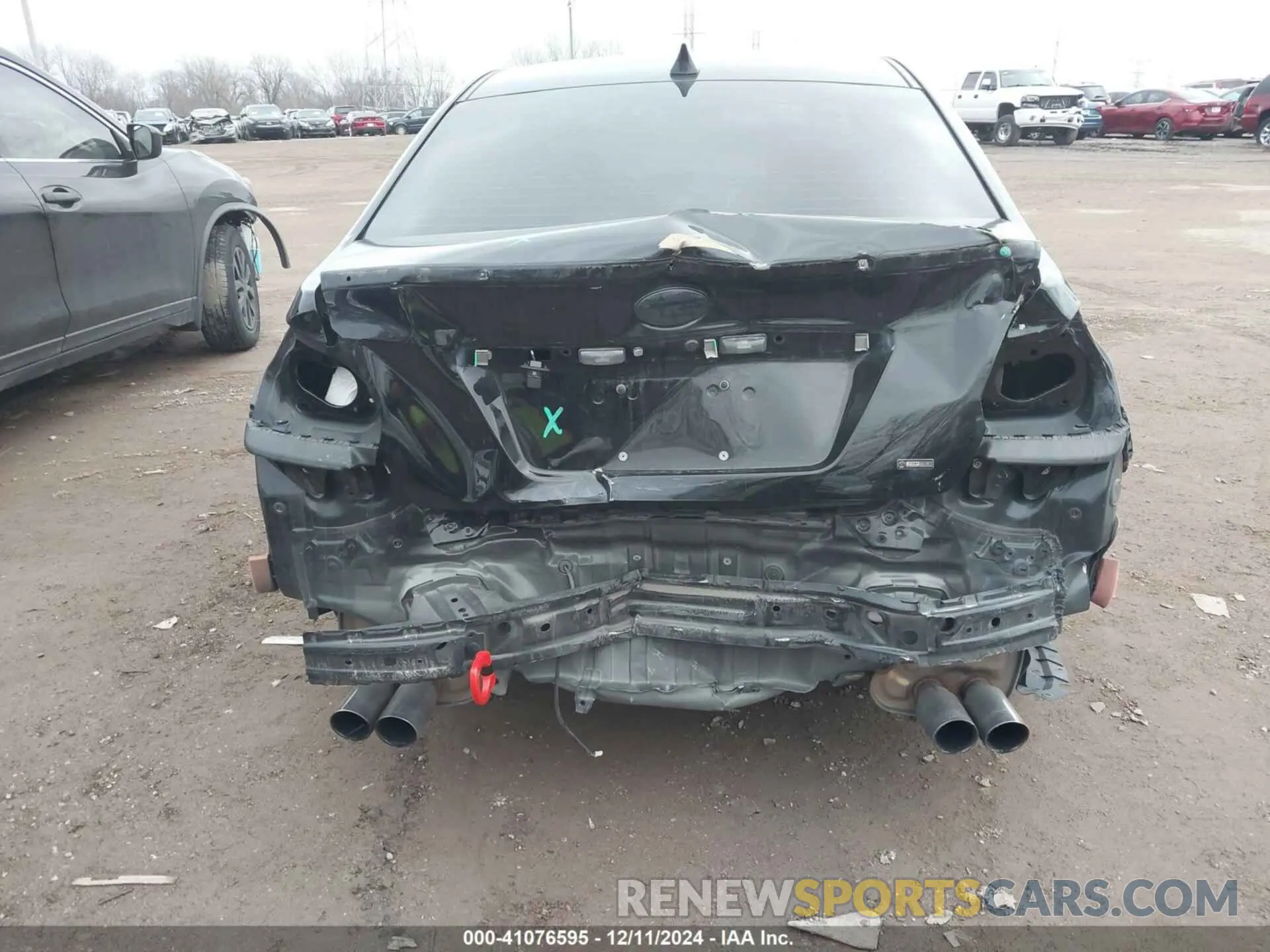 6 Photograph of a damaged car JF1VA1A62L9817004 SUBARU WRX 2020