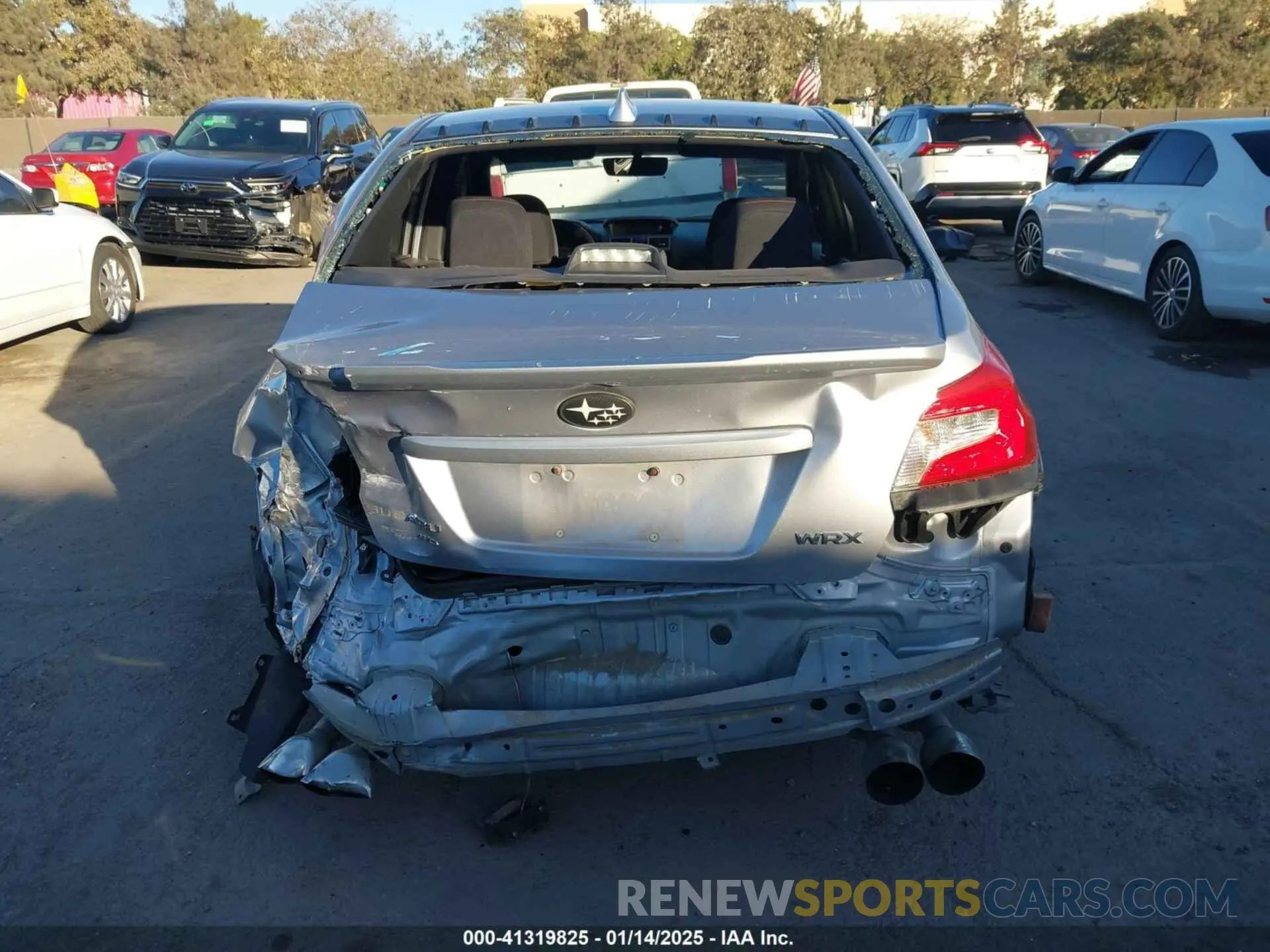 17 Photograph of a damaged car JF1VA1A63L9828612 SUBARU WRX 2020