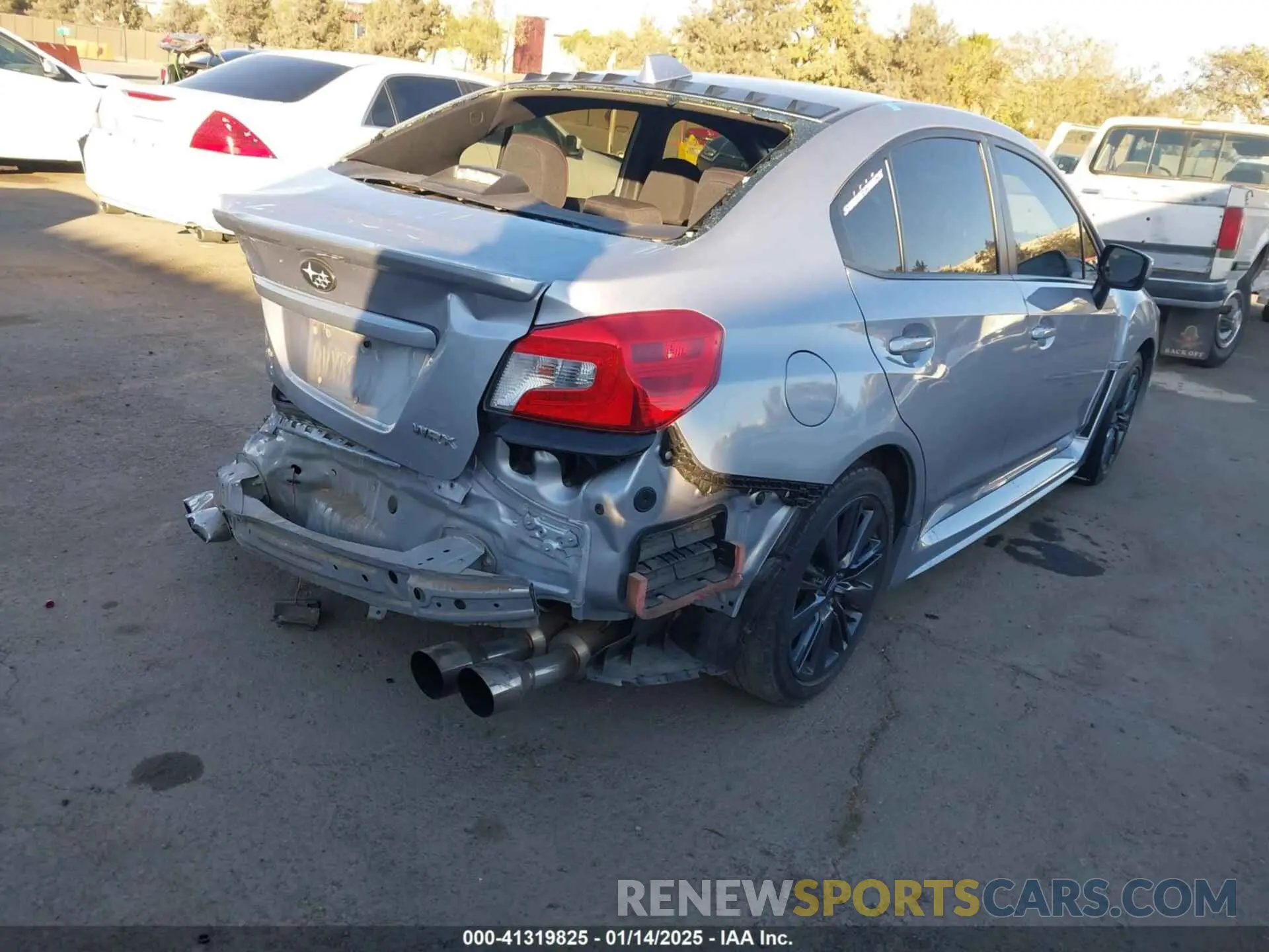 4 Photograph of a damaged car JF1VA1A63L9828612 SUBARU WRX 2020