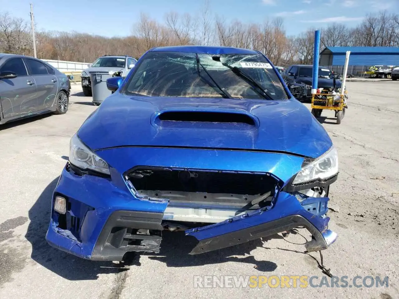 5 Photograph of a damaged car JF1VA1A64L9833513 SUBARU WRX 2020