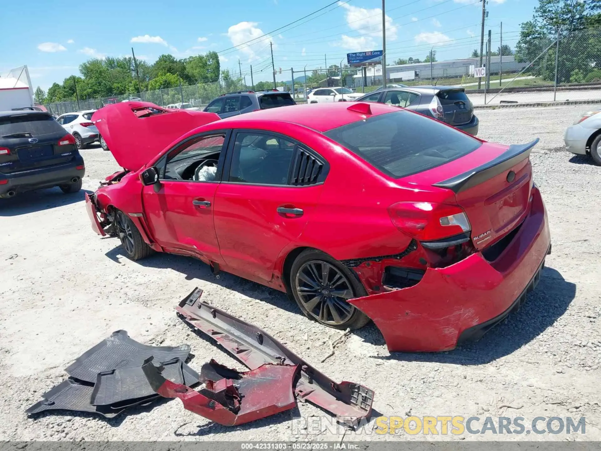 3 Photograph of a damaged car JF1VA1A65L9814369 SUBARU WRX 2020