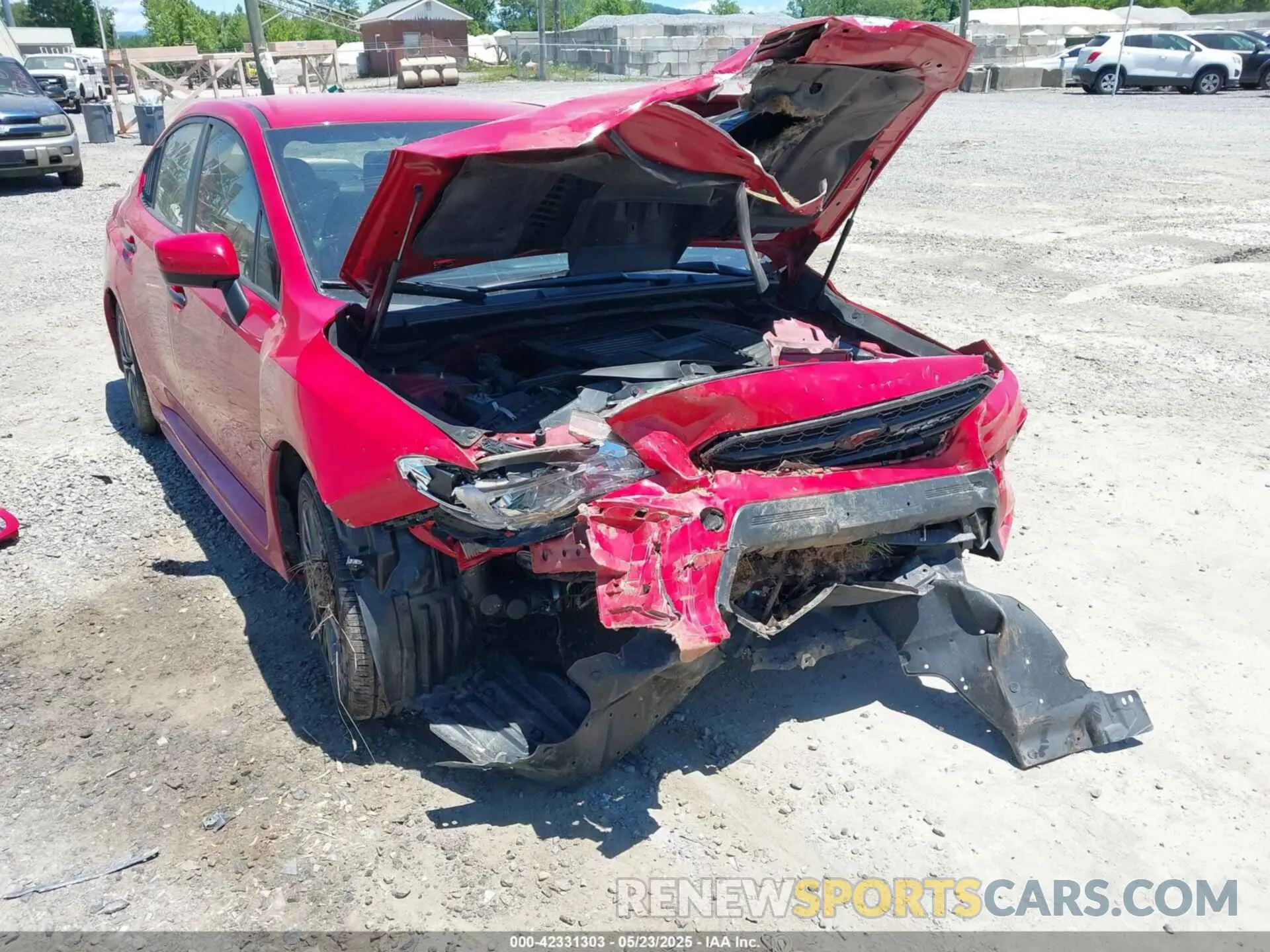 6 Photograph of a damaged car JF1VA1A65L9814369 SUBARU WRX 2020