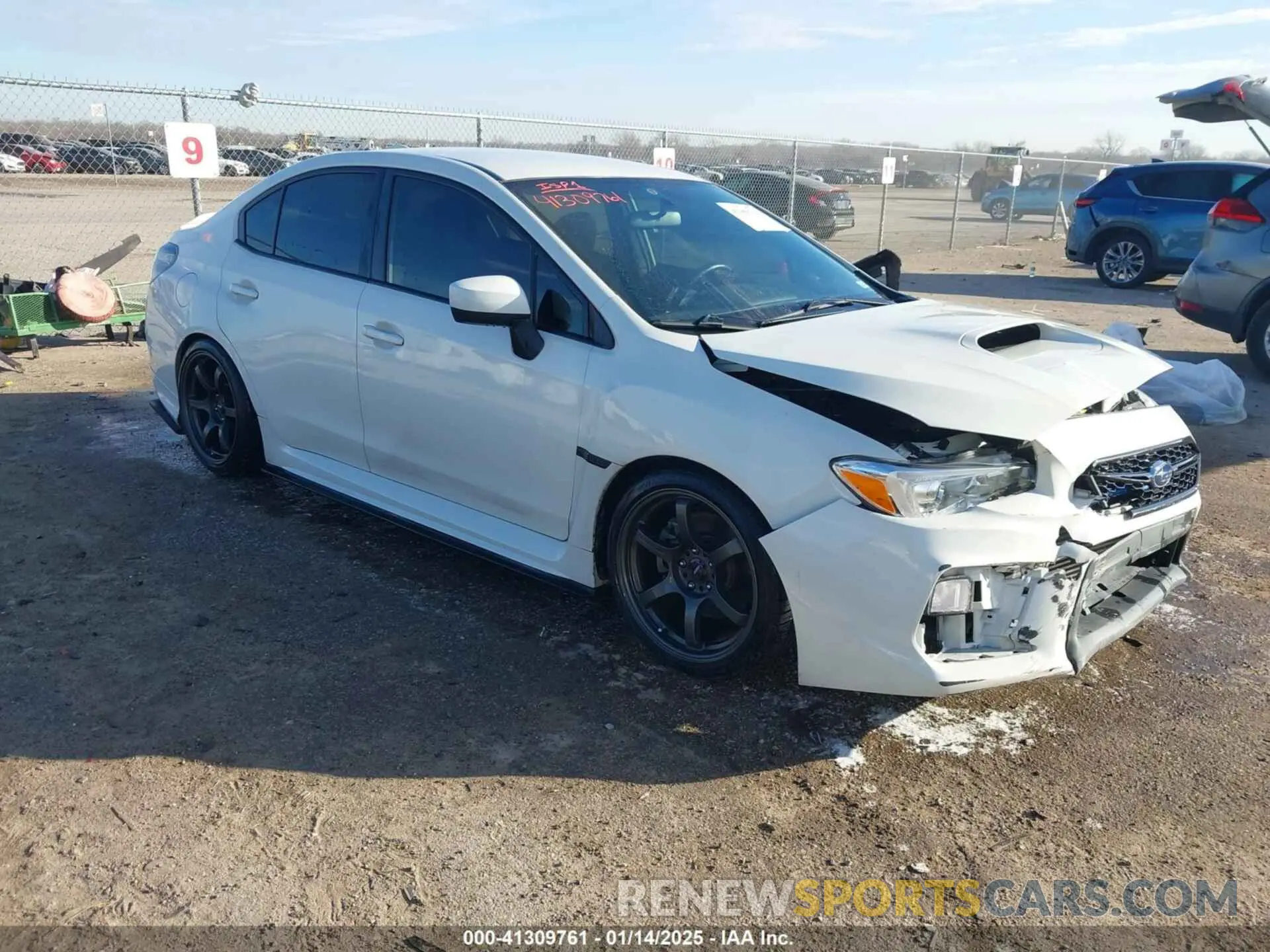 1 Photograph of a damaged car JF1VA1A66L9808127 SUBARU WRX 2020