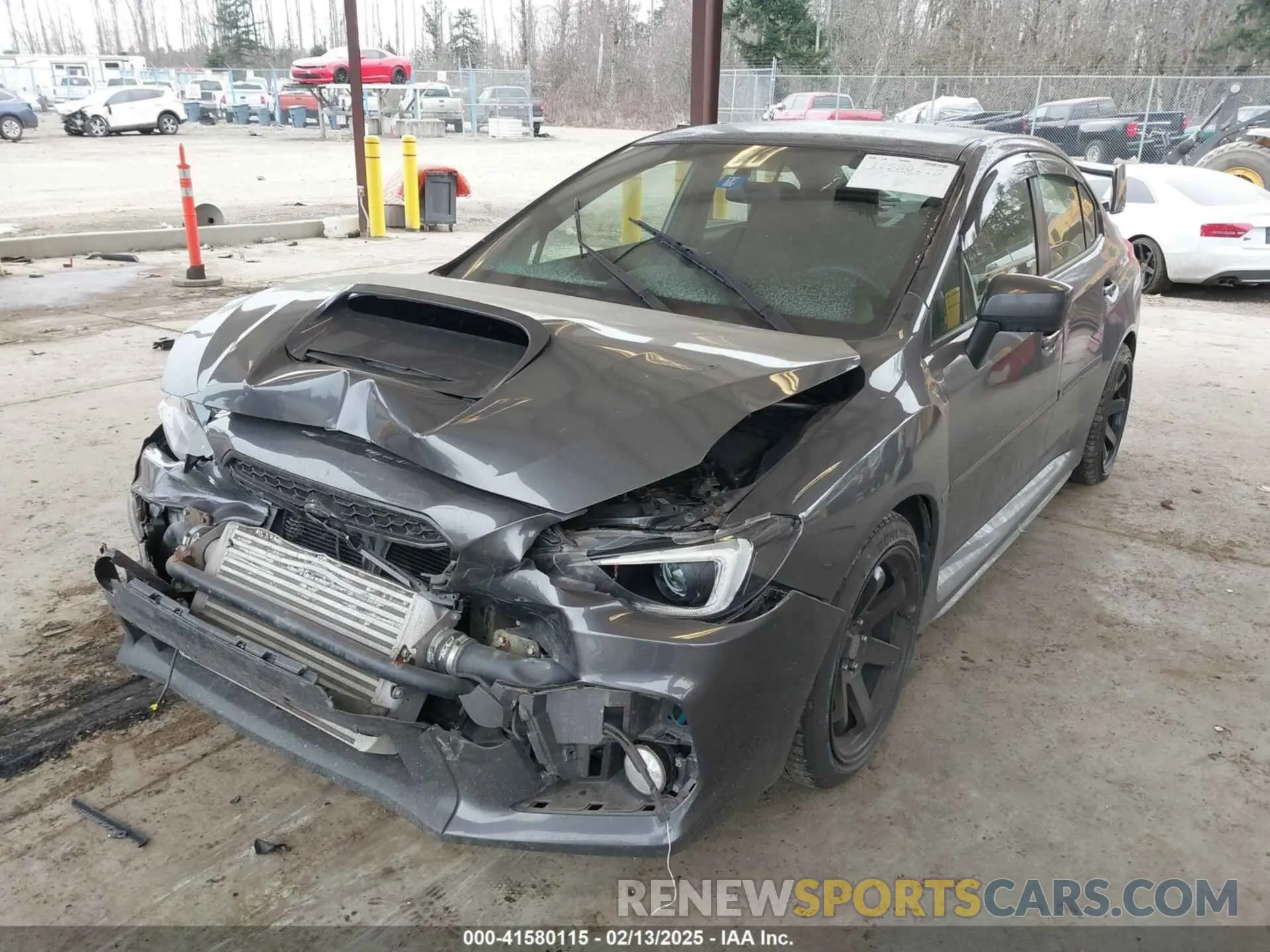 2 Photograph of a damaged car JF1VA1A66L9822836 SUBARU WRX 2020