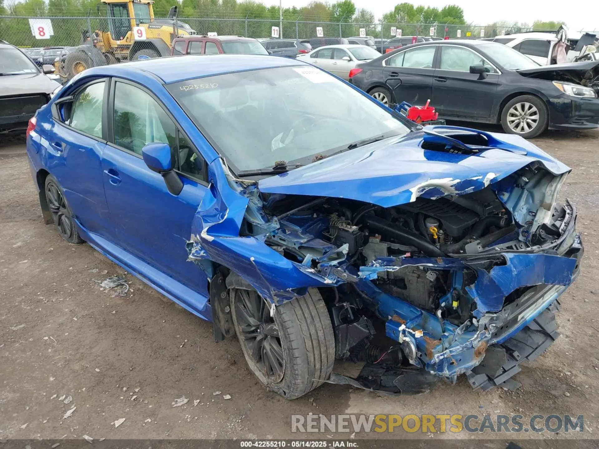 1 Photograph of a damaged car JF1VA1A67L9816091 SUBARU WRX 2020