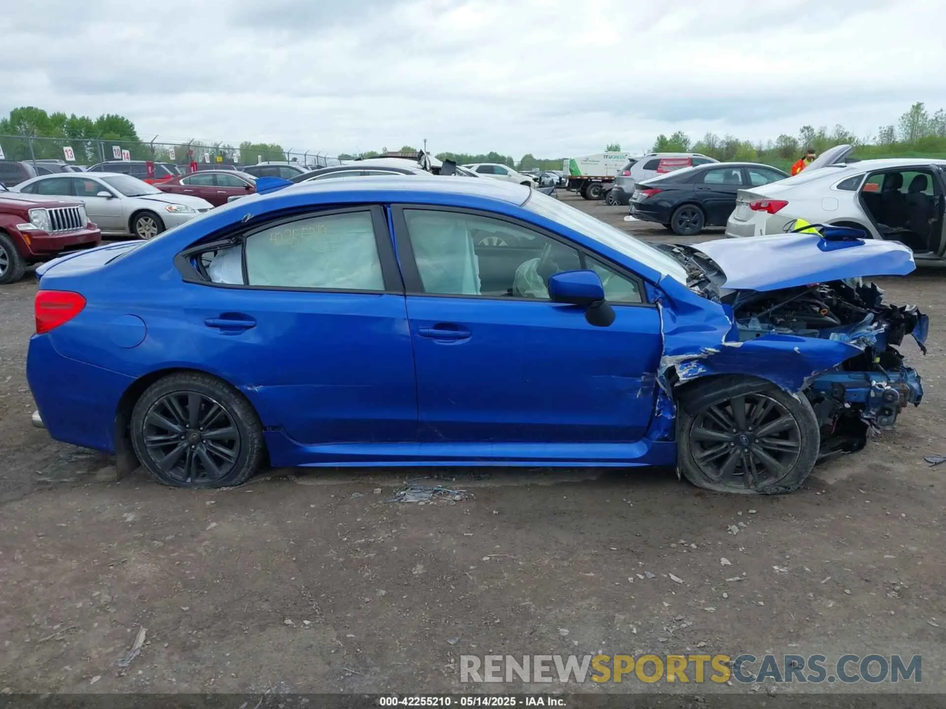 14 Photograph of a damaged car JF1VA1A67L9816091 SUBARU WRX 2020