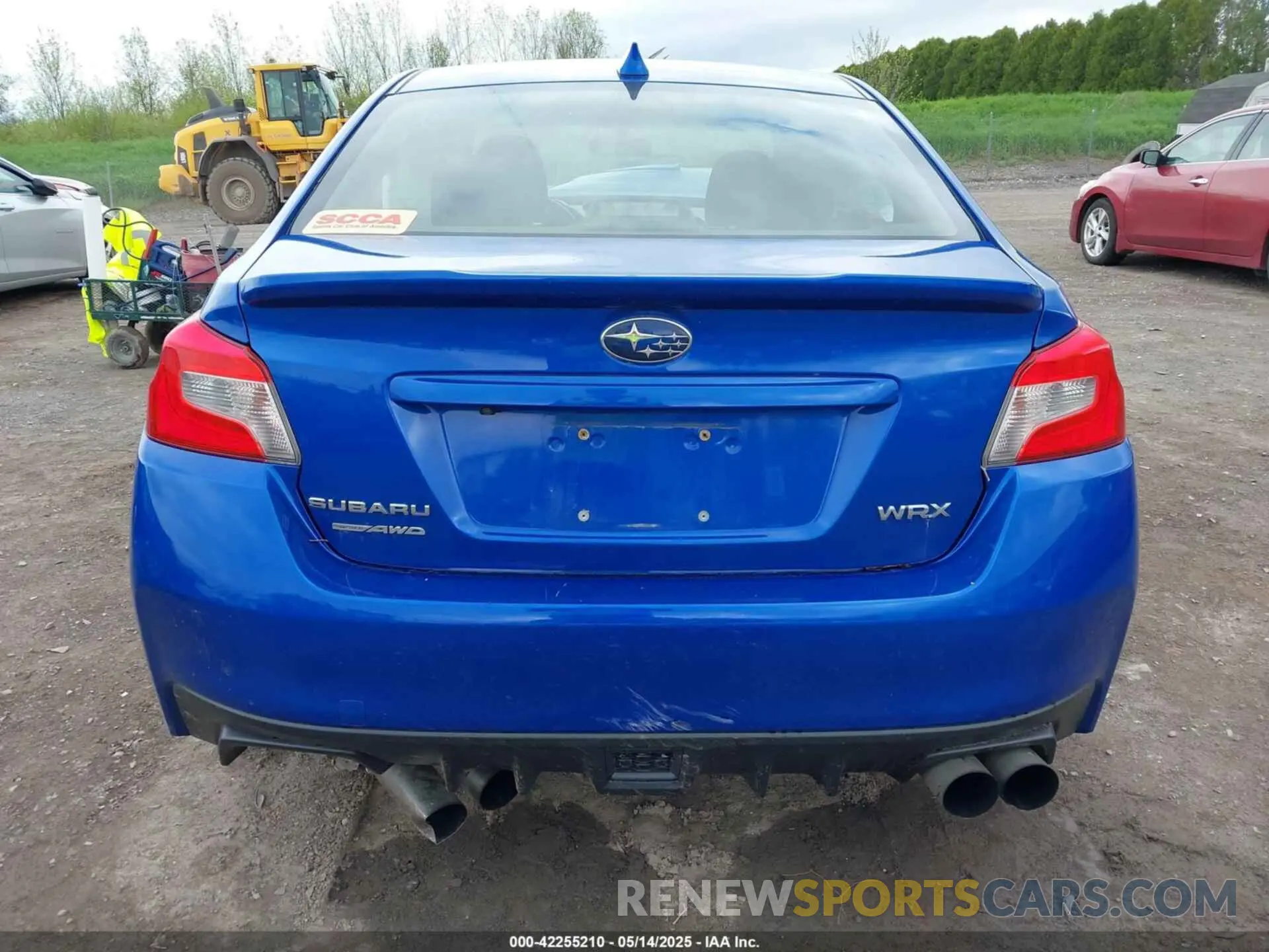 17 Photograph of a damaged car JF1VA1A67L9816091 SUBARU WRX 2020