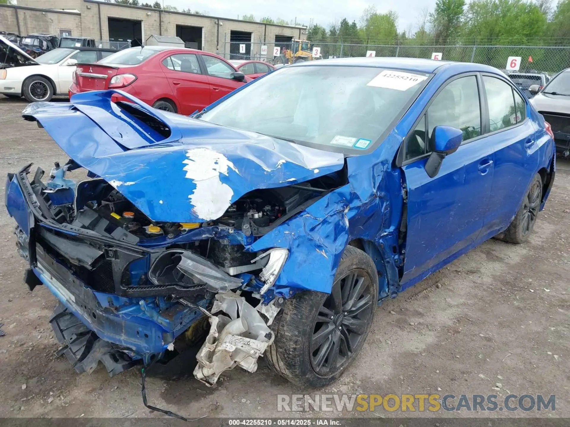 2 Photograph of a damaged car JF1VA1A67L9816091 SUBARU WRX 2020