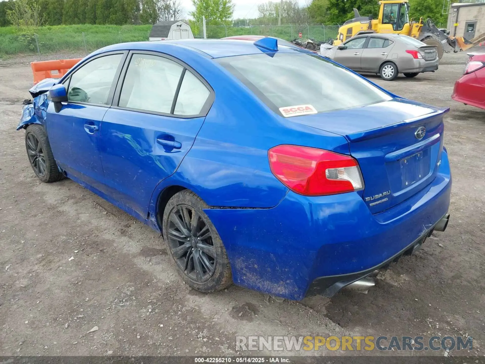 3 Photograph of a damaged car JF1VA1A67L9816091 SUBARU WRX 2020