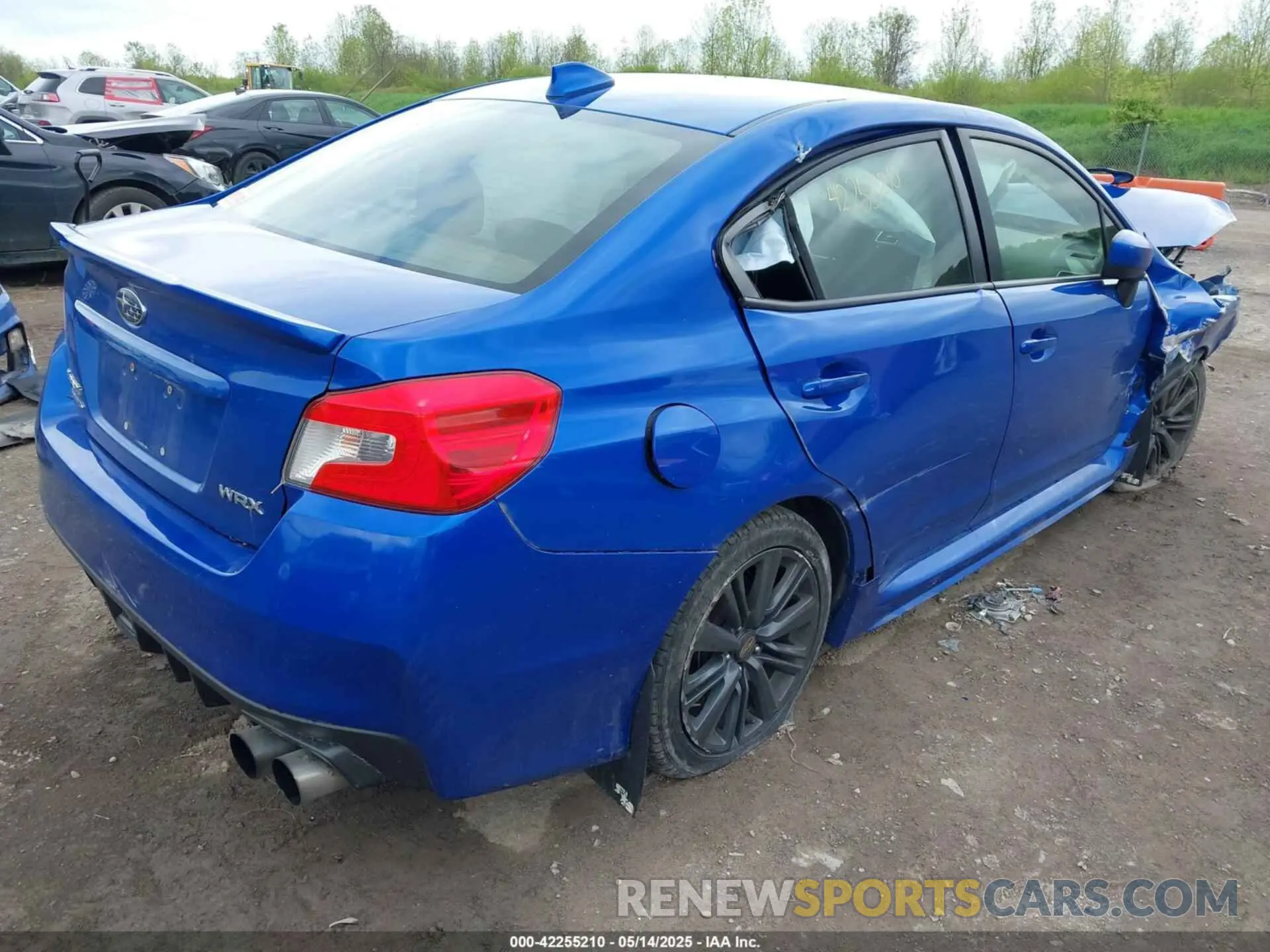 4 Photograph of a damaged car JF1VA1A67L9816091 SUBARU WRX 2020