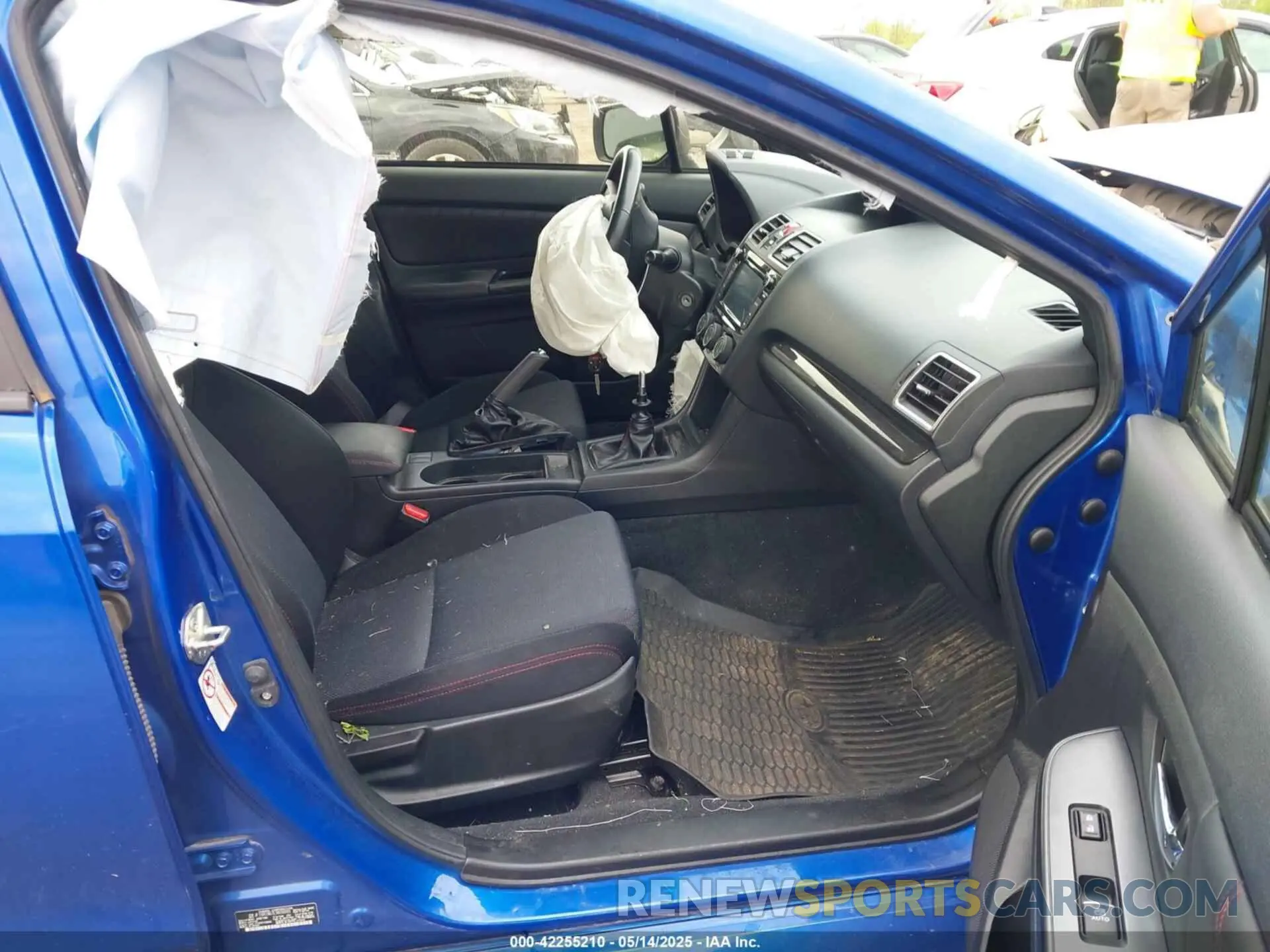 5 Photograph of a damaged car JF1VA1A67L9816091 SUBARU WRX 2020