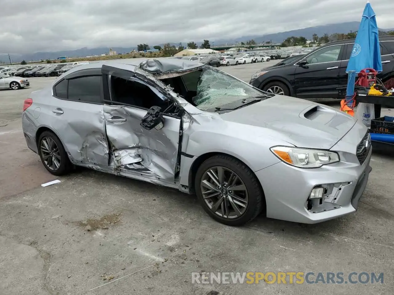 4 Photograph of a damaged car JF1VA1A67L9832548 SUBARU WRX 2020