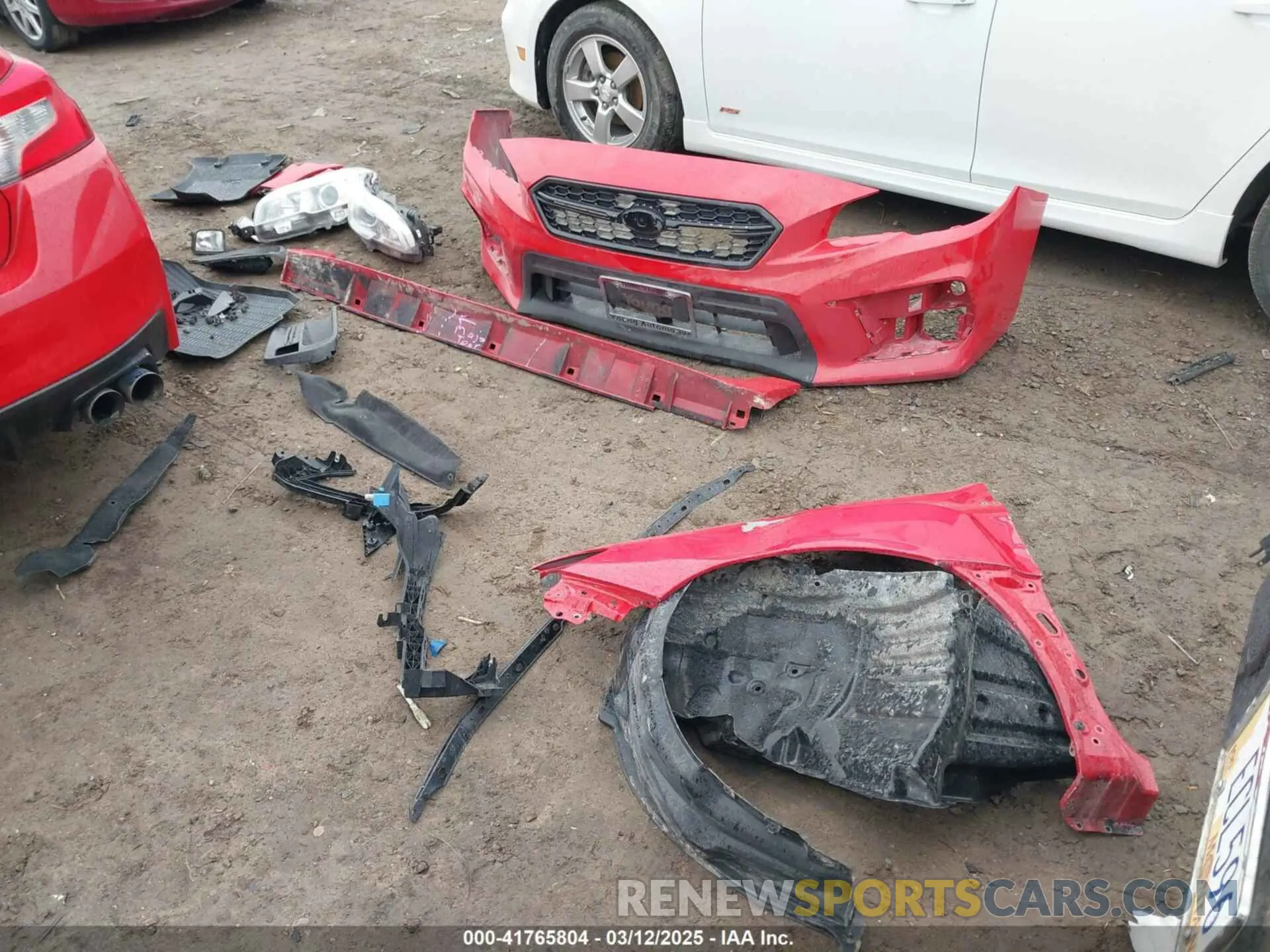 18 Photograph of a damaged car JF1VA1A69L9807067 SUBARU WRX 2020