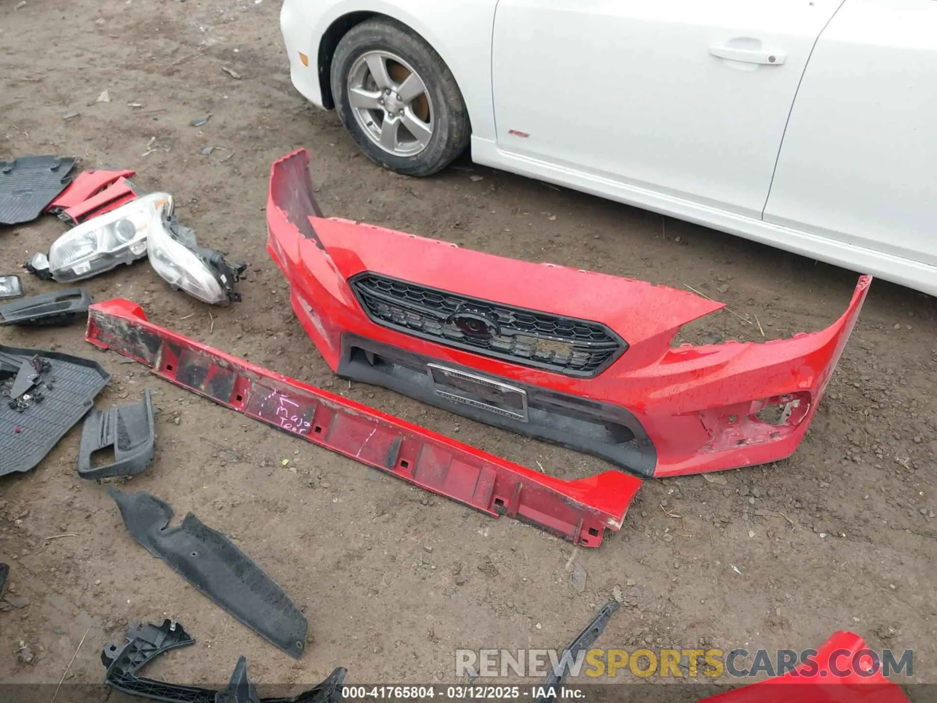 19 Photograph of a damaged car JF1VA1A69L9807067 SUBARU WRX 2020