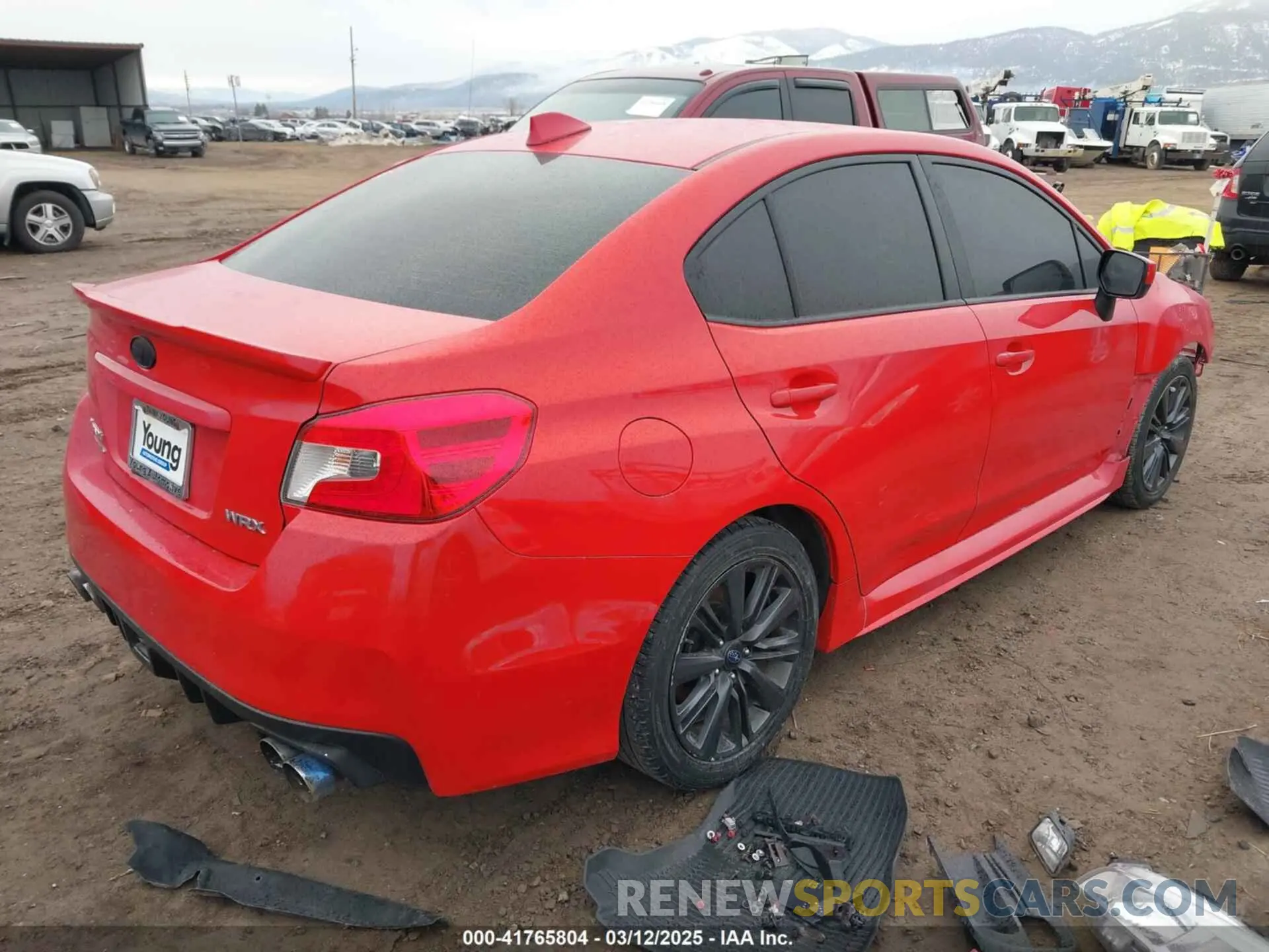 4 Photograph of a damaged car JF1VA1A69L9807067 SUBARU WRX 2020