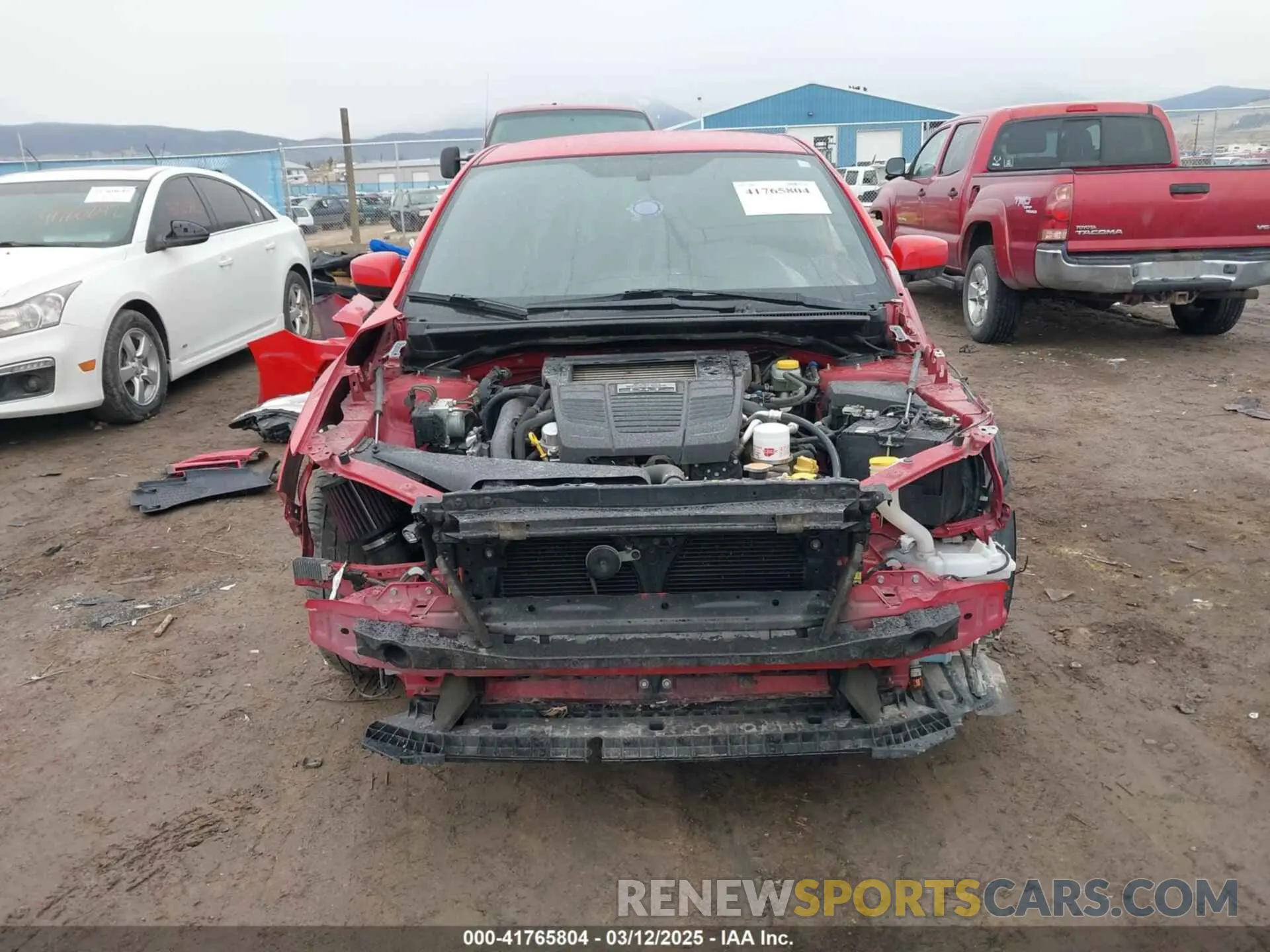6 Photograph of a damaged car JF1VA1A69L9807067 SUBARU WRX 2020