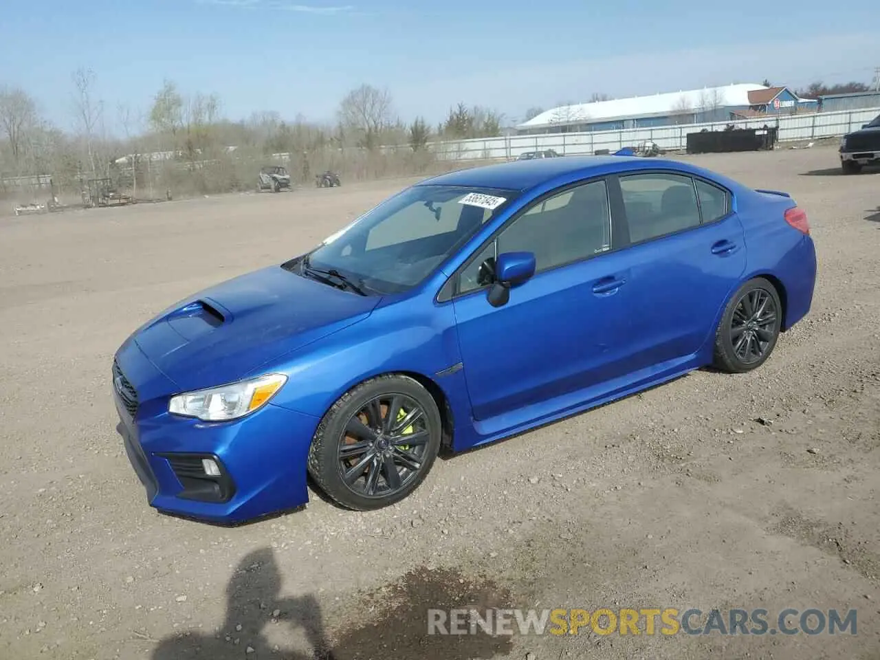 1 Photograph of a damaged car JF1VA1A69L9824077 SUBARU WRX 2020