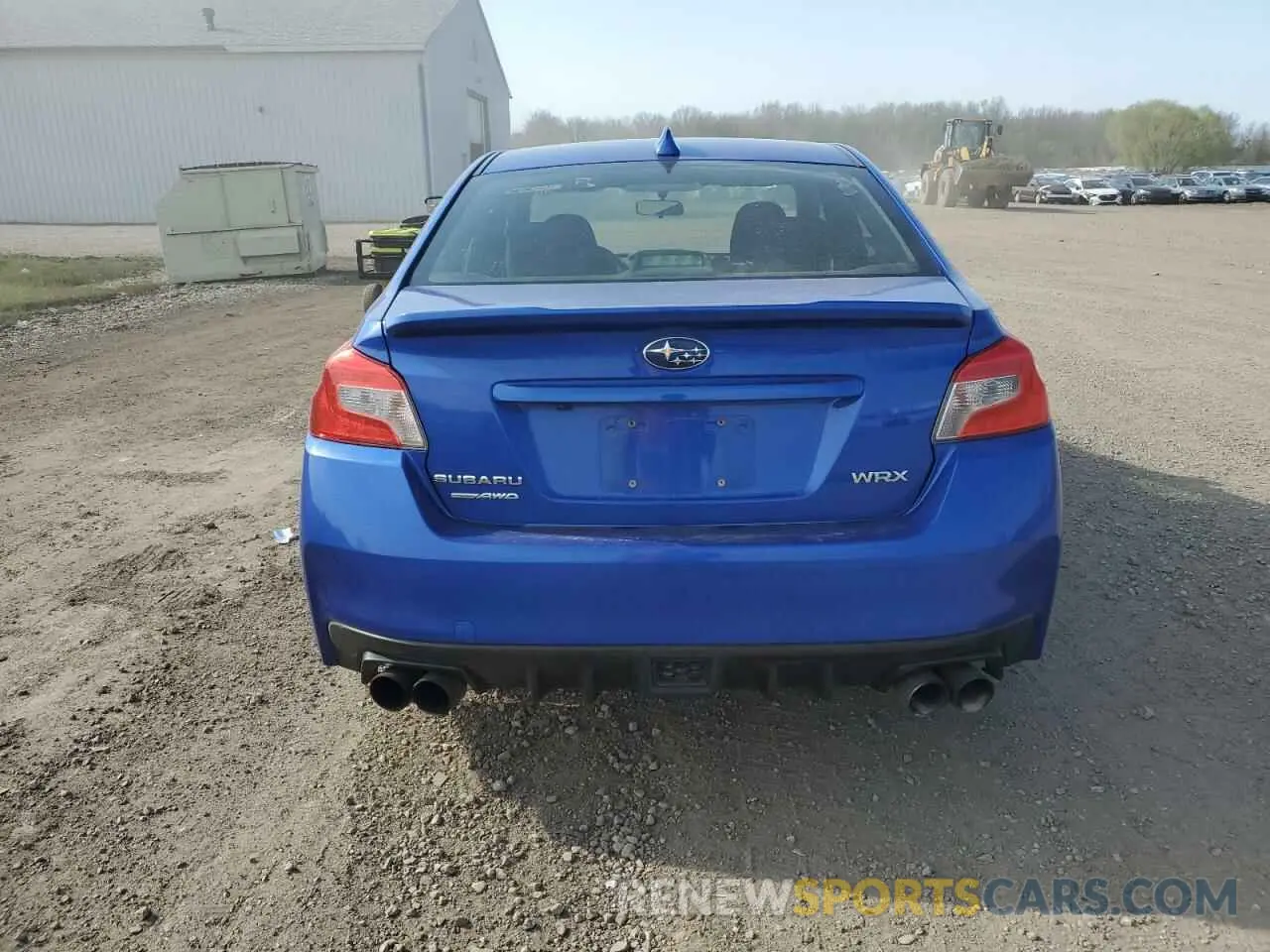 6 Photograph of a damaged car JF1VA1A69L9824077 SUBARU WRX 2020