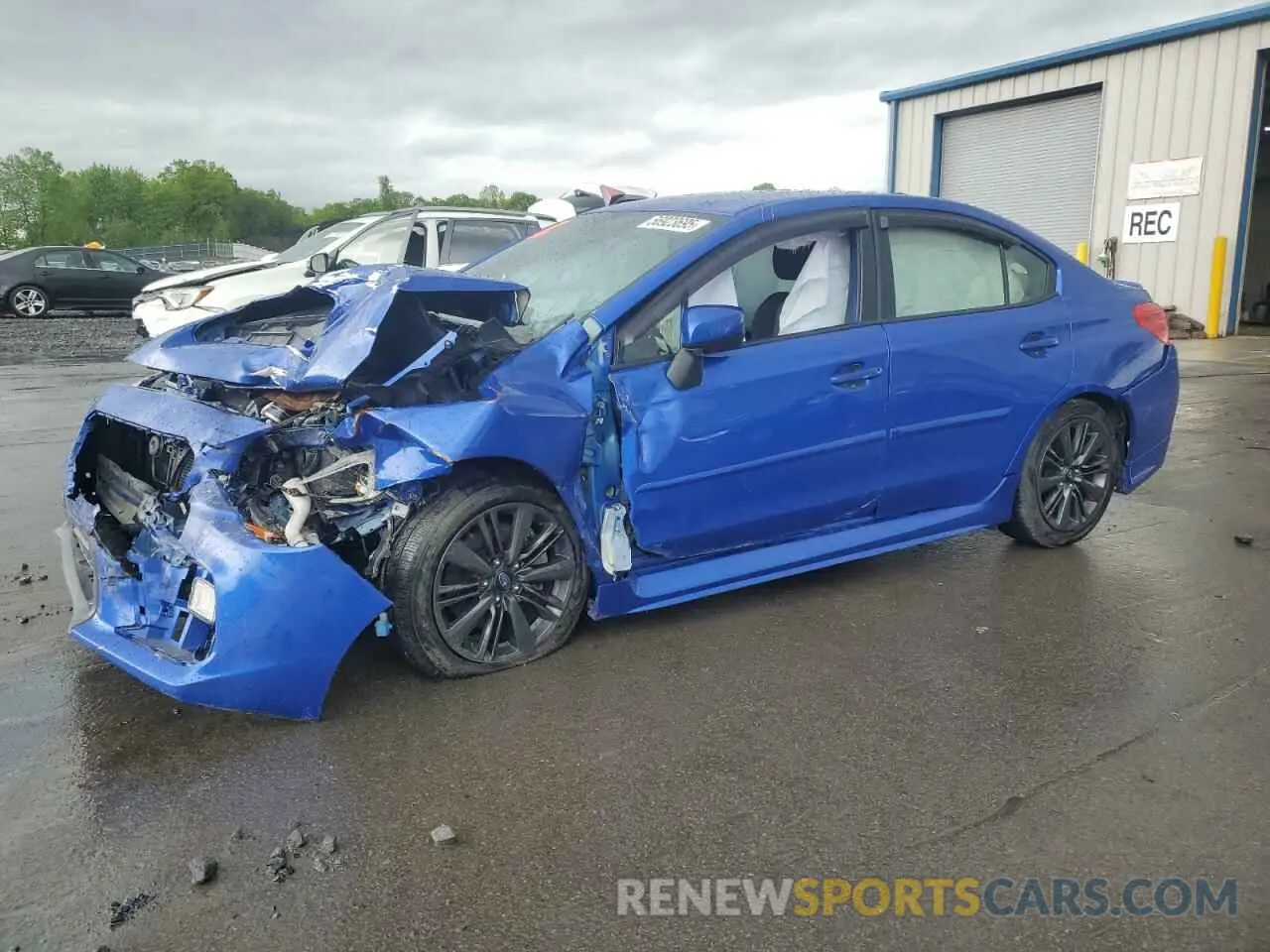 1 Photograph of a damaged car JF1VA1A6XL9802721 SUBARU WRX 2020