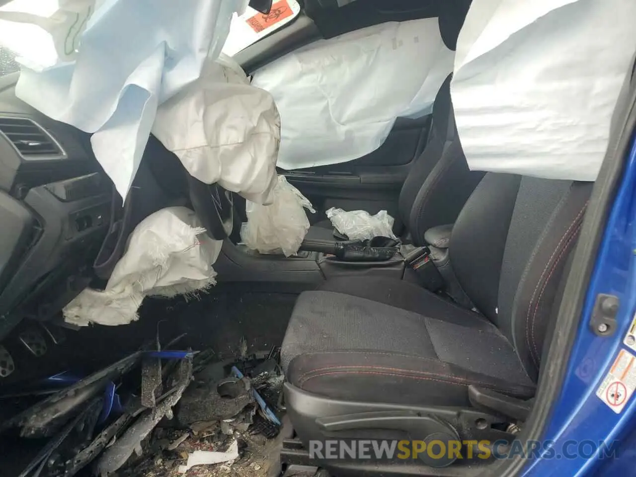7 Photograph of a damaged car JF1VA1A6XL9802721 SUBARU WRX 2020
