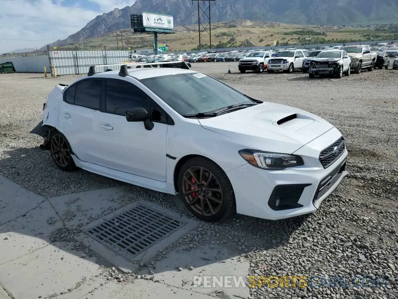 4 Photograph of a damaged car JF1VA1B61L9810950 SUBARU WRX 2020