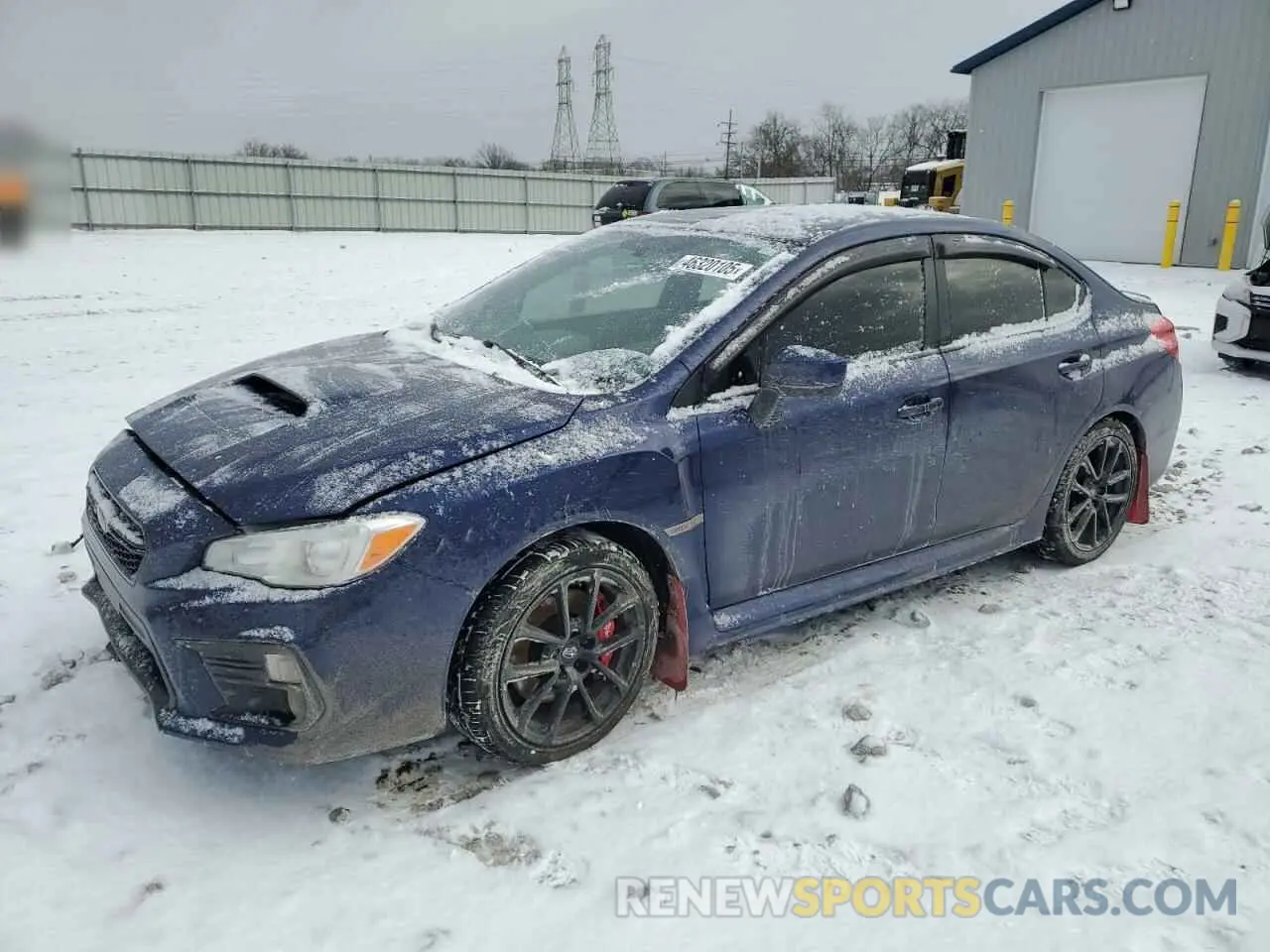 1 Photograph of a damaged car JF1VA1B63L9821917 SUBARU WRX 2020