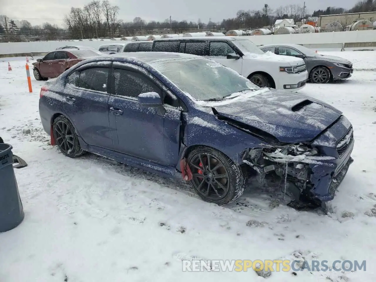4 Photograph of a damaged car JF1VA1B63L9821917 SUBARU WRX 2020