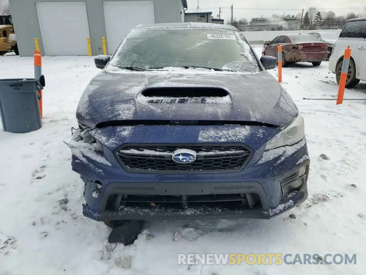 5 Photograph of a damaged car JF1VA1B63L9821917 SUBARU WRX 2020