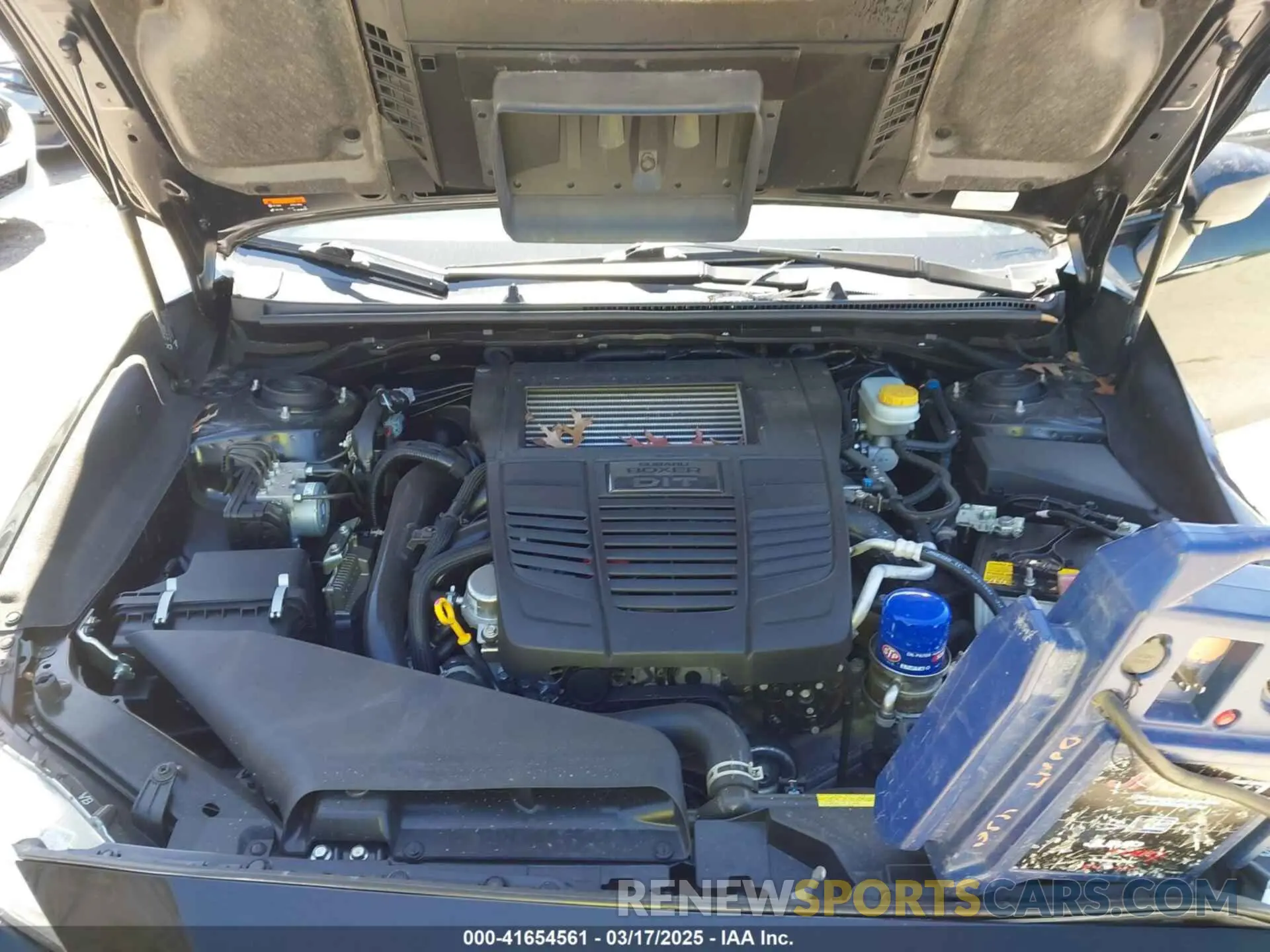 10 Photograph of a damaged car JF1VA1B66L9831616 SUBARU WRX 2020