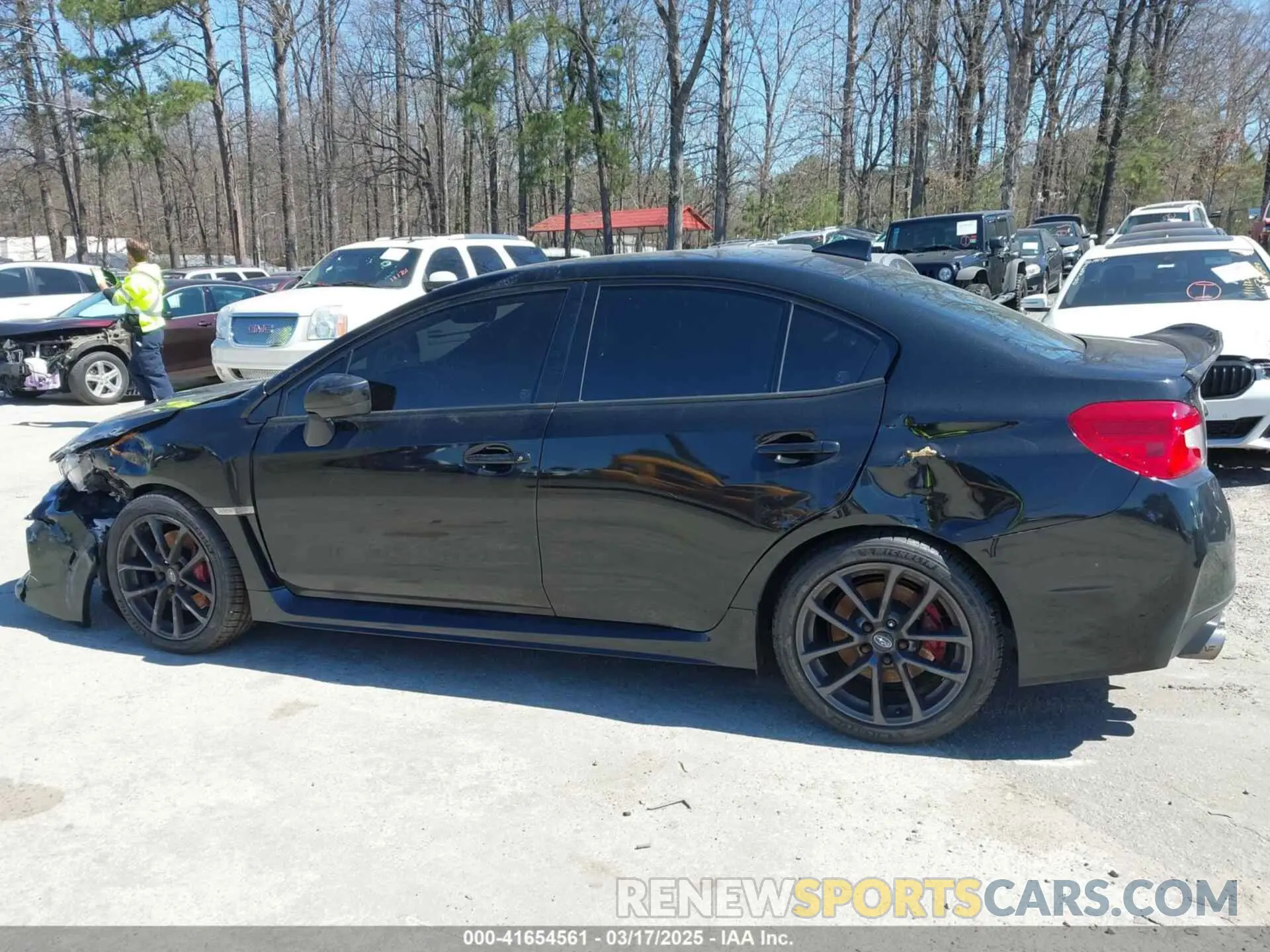 14 Photograph of a damaged car JF1VA1B66L9831616 SUBARU WRX 2020