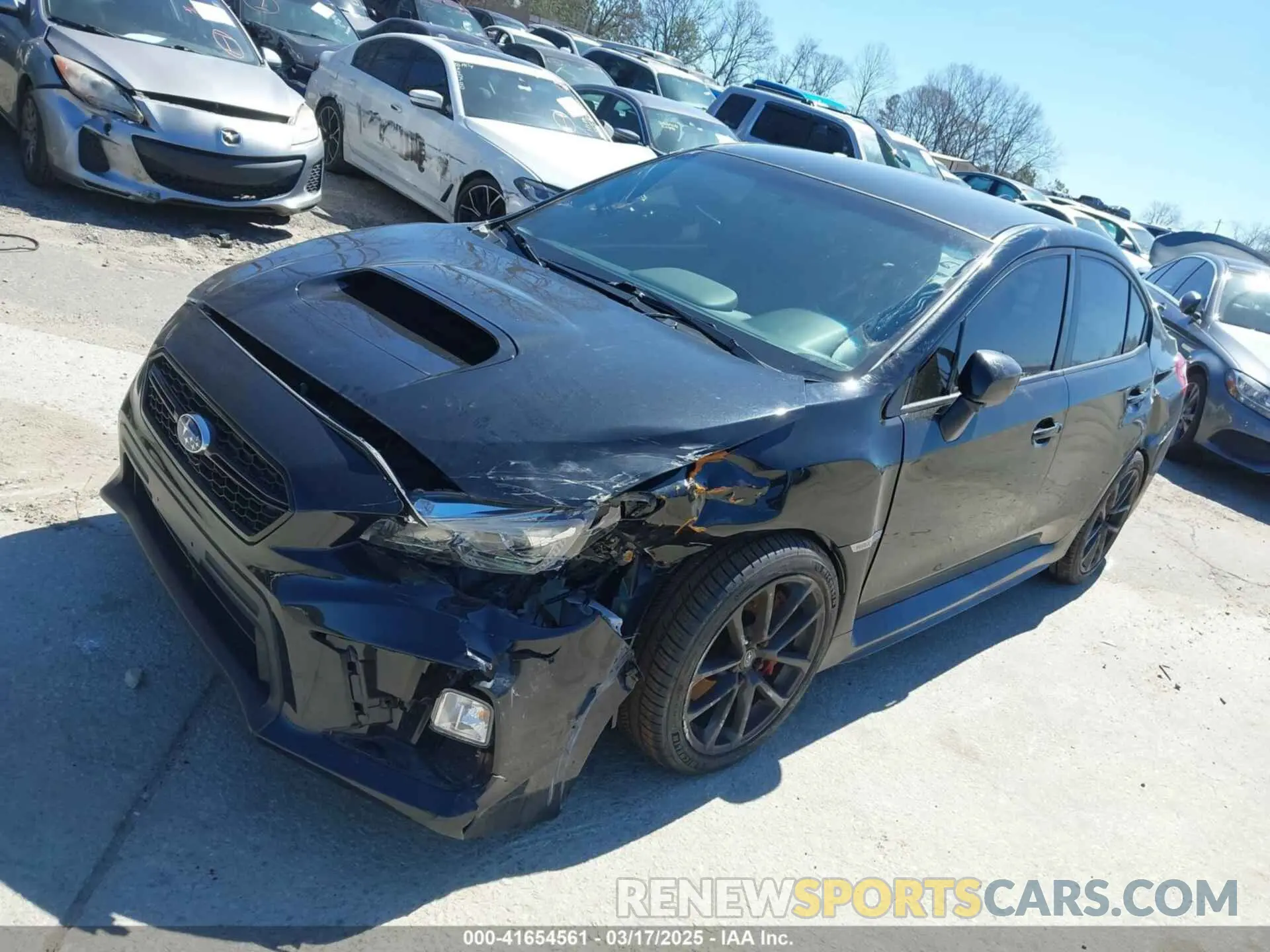 2 Photograph of a damaged car JF1VA1B66L9831616 SUBARU WRX 2020