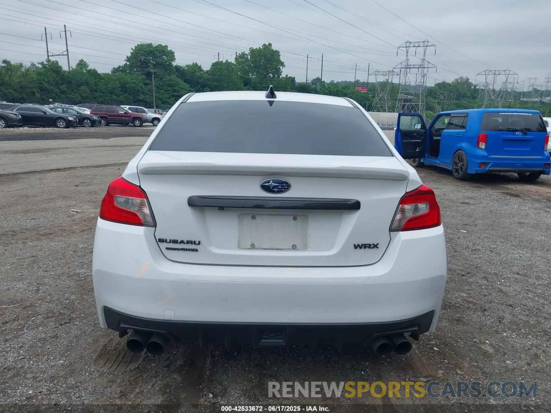 17 Photograph of a damaged car JF1VA1B67L9811276 SUBARU WRX 2020