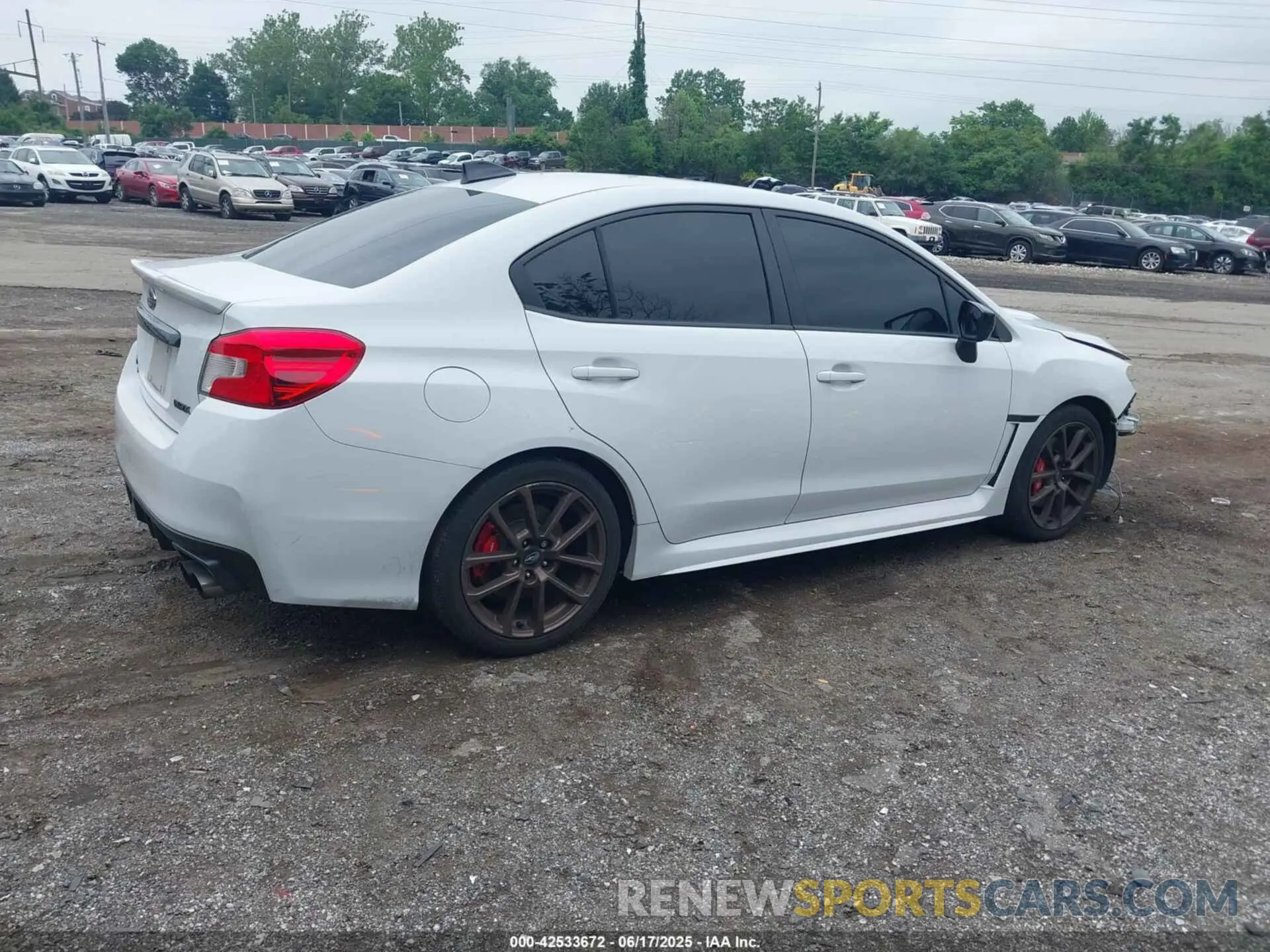 4 Photograph of a damaged car JF1VA1B67L9811276 SUBARU WRX 2020