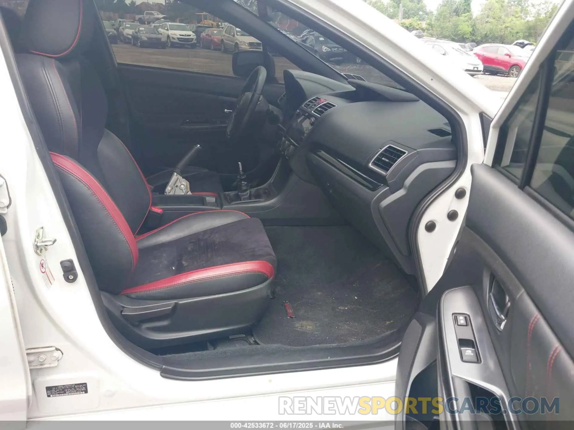 5 Photograph of a damaged car JF1VA1B67L9811276 SUBARU WRX 2020