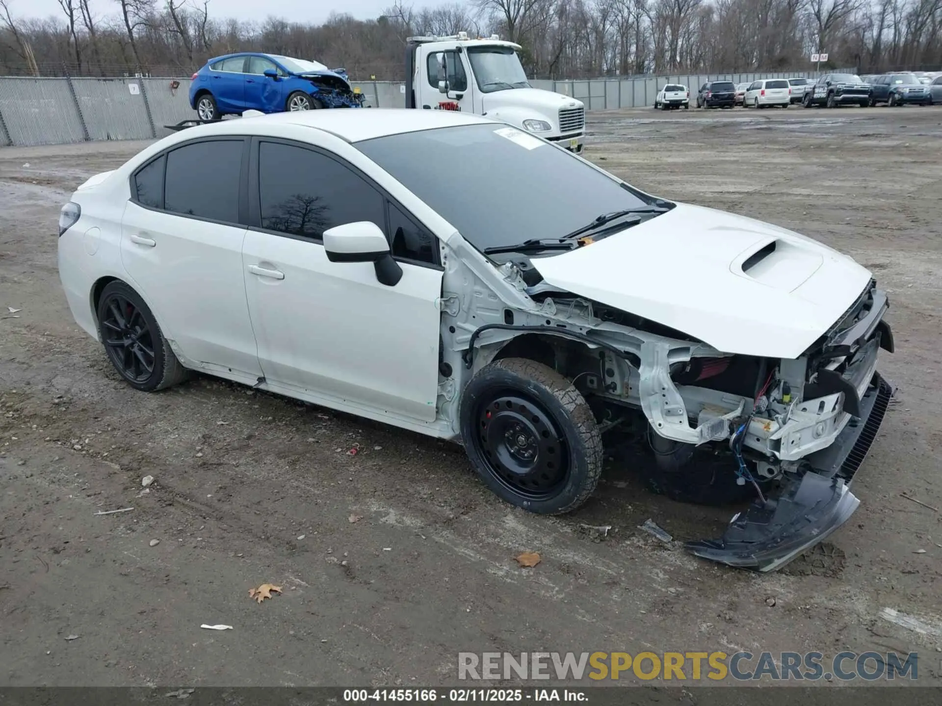 1 Photograph of a damaged car JF1VA1B69L9814633 SUBARU WRX 2020