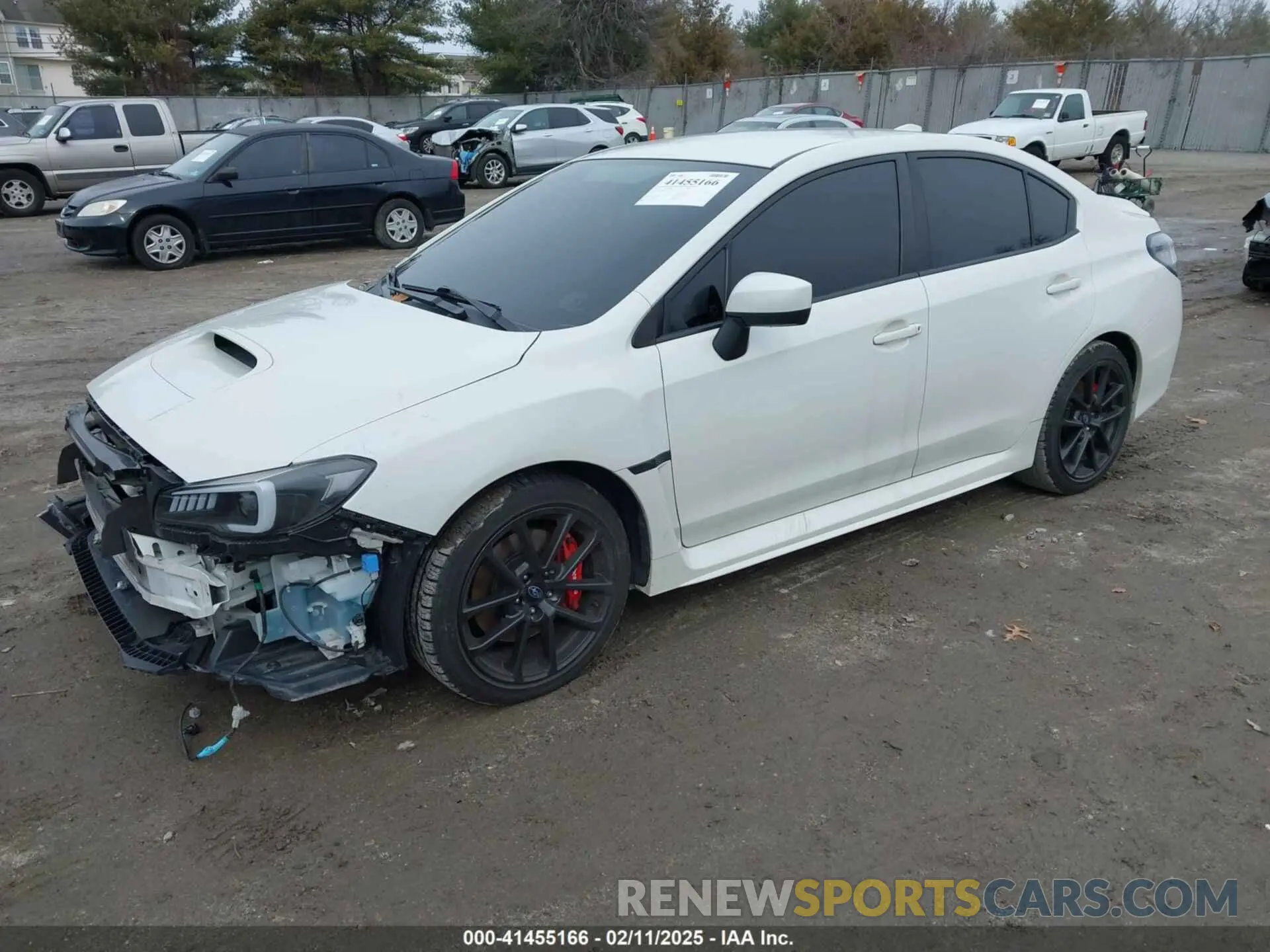 2 Photograph of a damaged car JF1VA1B69L9814633 SUBARU WRX 2020