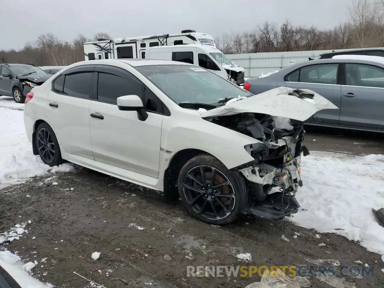 4 Photograph of a damaged car JF1VA1C61L9808775 SUBARU WRX 2020
