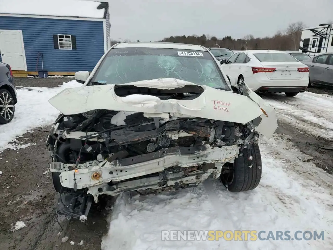 5 Photograph of a damaged car JF1VA1C61L9808775 SUBARU WRX 2020