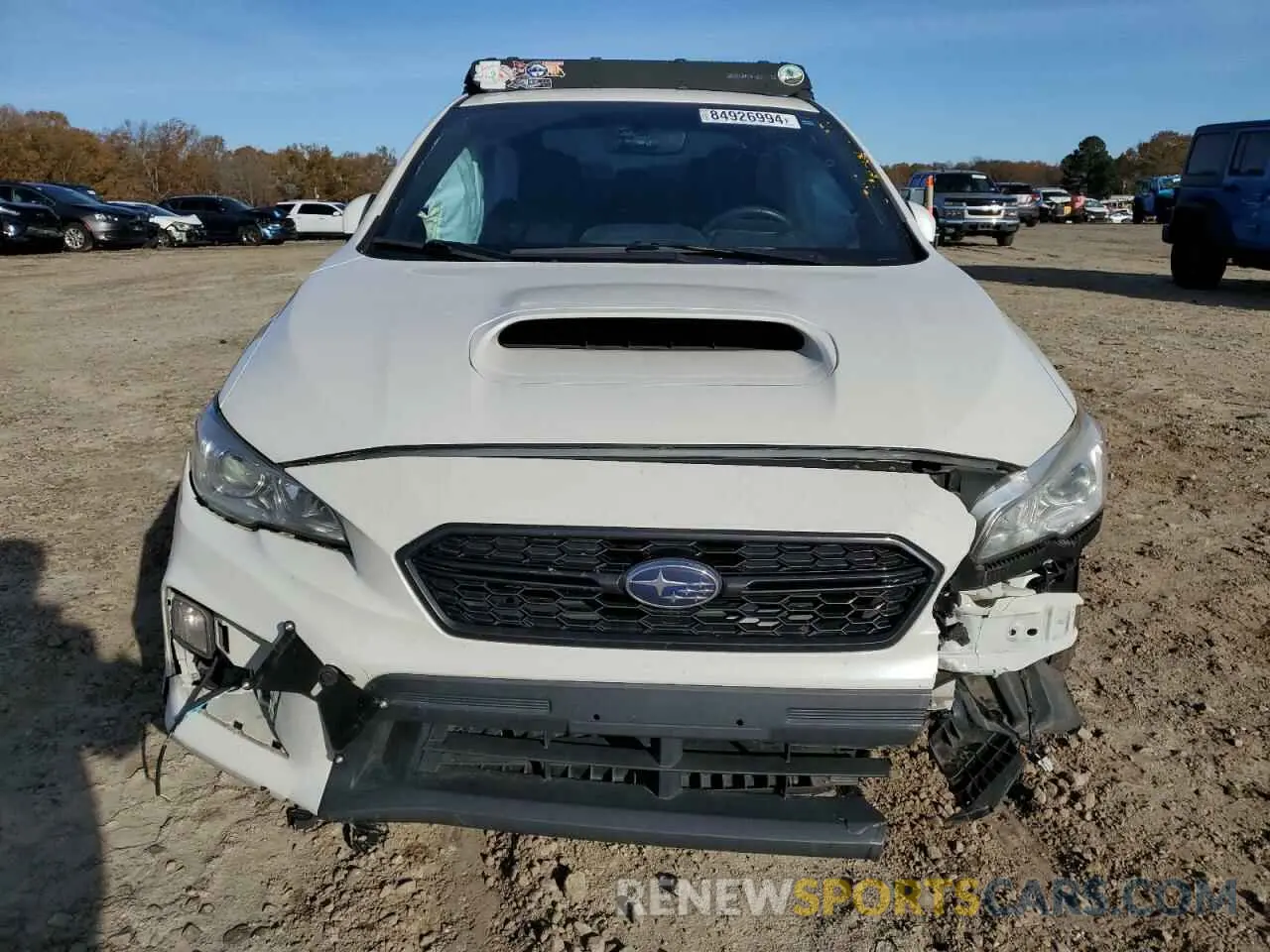 5 Photograph of a damaged car JF1VA1C64L9806101 SUBARU WRX 2020