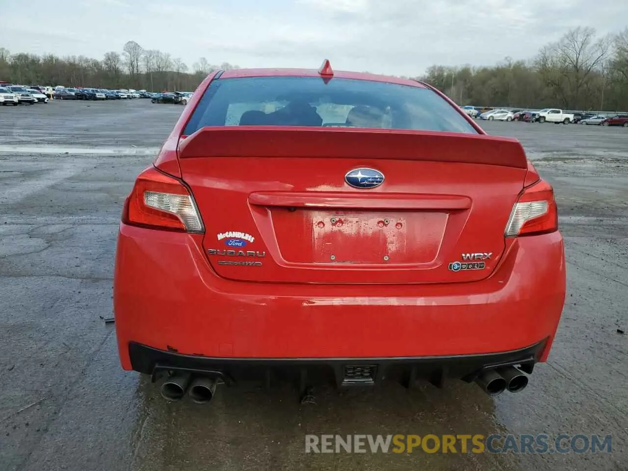 6 Photograph of a damaged car JF1VA1C64L9817583 SUBARU WRX 2020